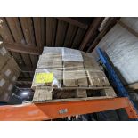PALLET OF APPROX. (516) BOXES OF TAPCON 3/16 X 2-3/4 SCREWS