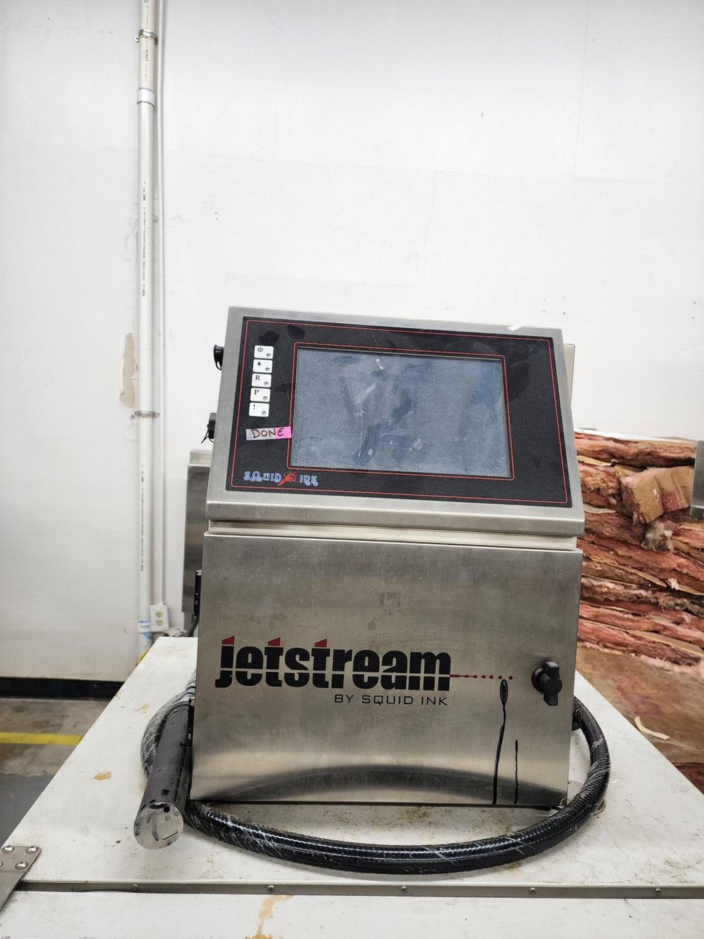 Jetstream Jetstream Inkjet Coding Machine 110V, 2A; W/ Squid Ink Controller