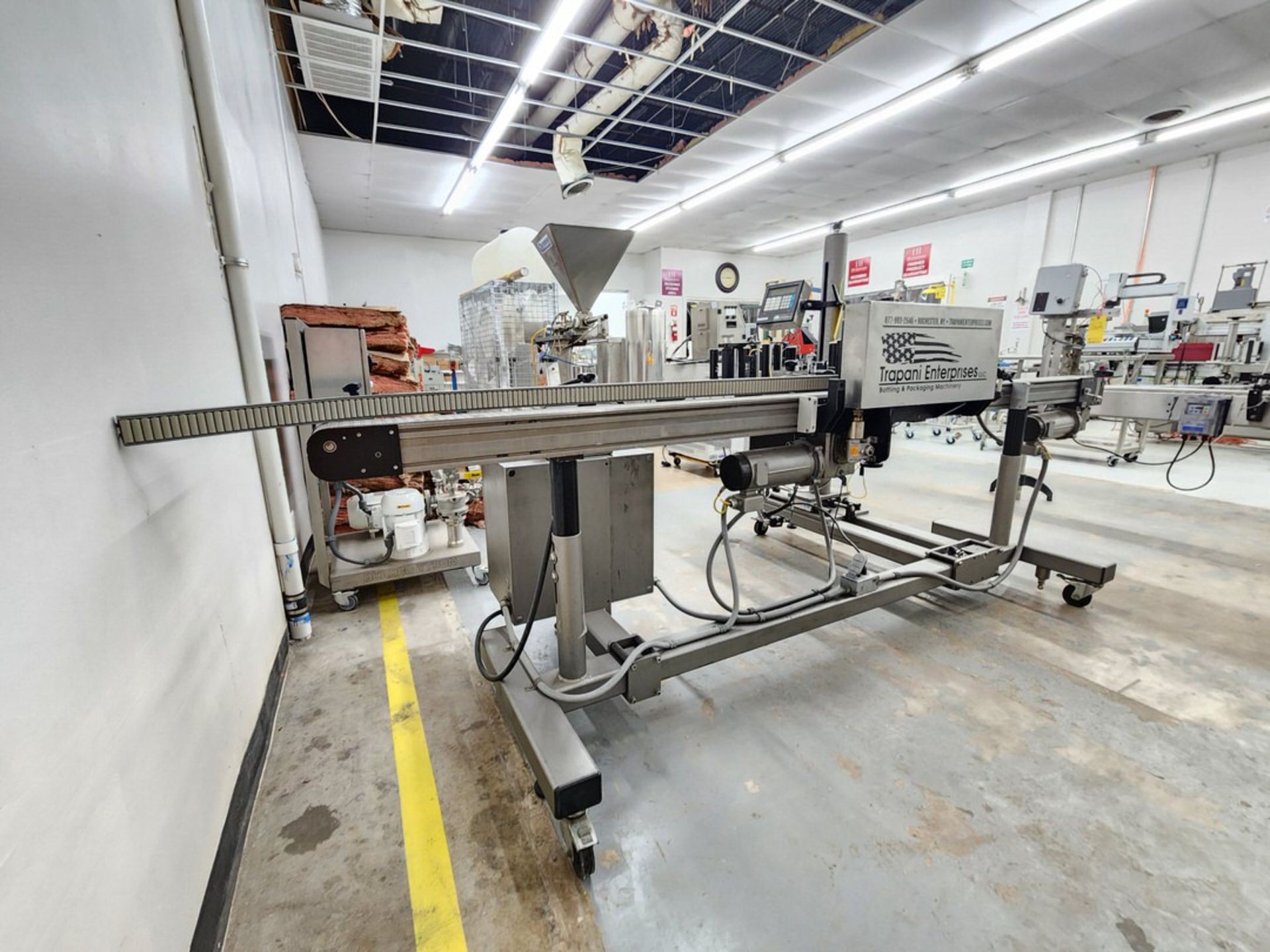 Trapani Labeling Machine 115v; W/ Contrex Controller; W/ CTM 360 Series Applicator Modular - Image 2 of 29