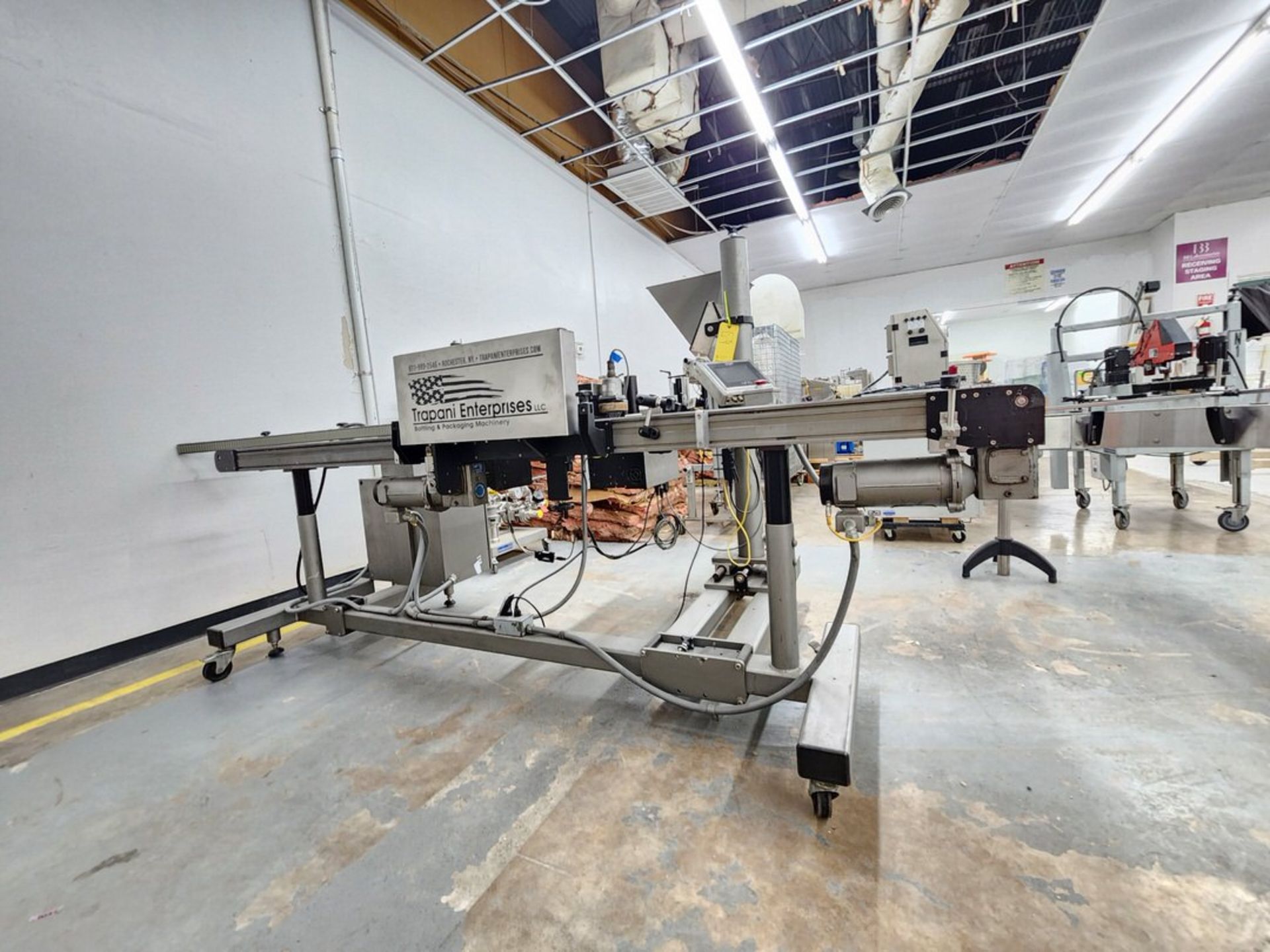 Trapani Labeling Machine 115v; W/ Contrex Controller; W/ CTM 360 Series Applicator Modular - Image 3 of 29