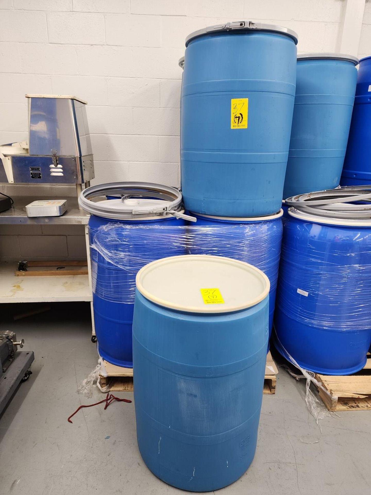 (7) 55gal Drums