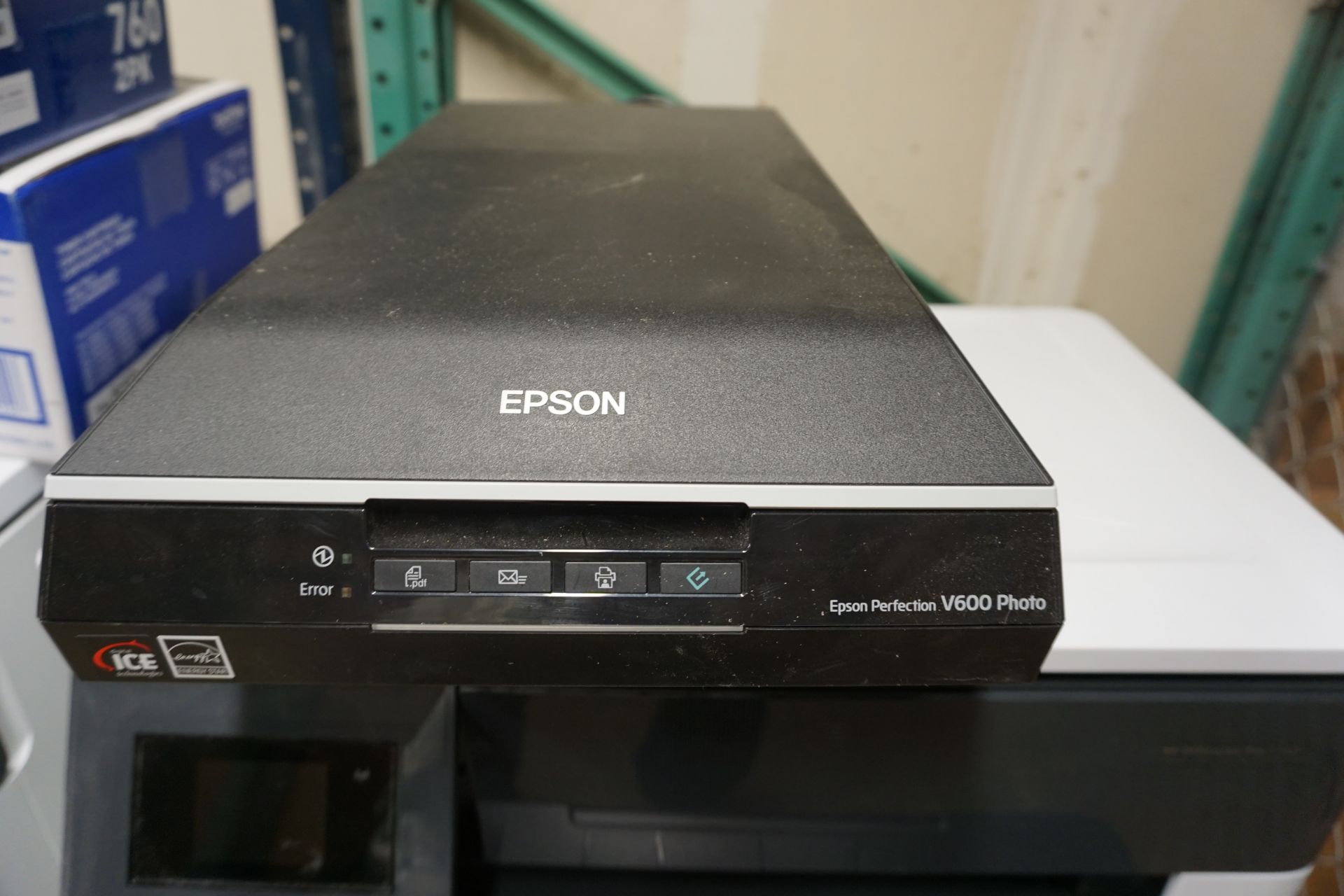 (3) HP PRINTERS, (1) BROTHER, (1) EPSON SCANNER, (2) PRINTER CARTRIDGES - Image 4 of 5