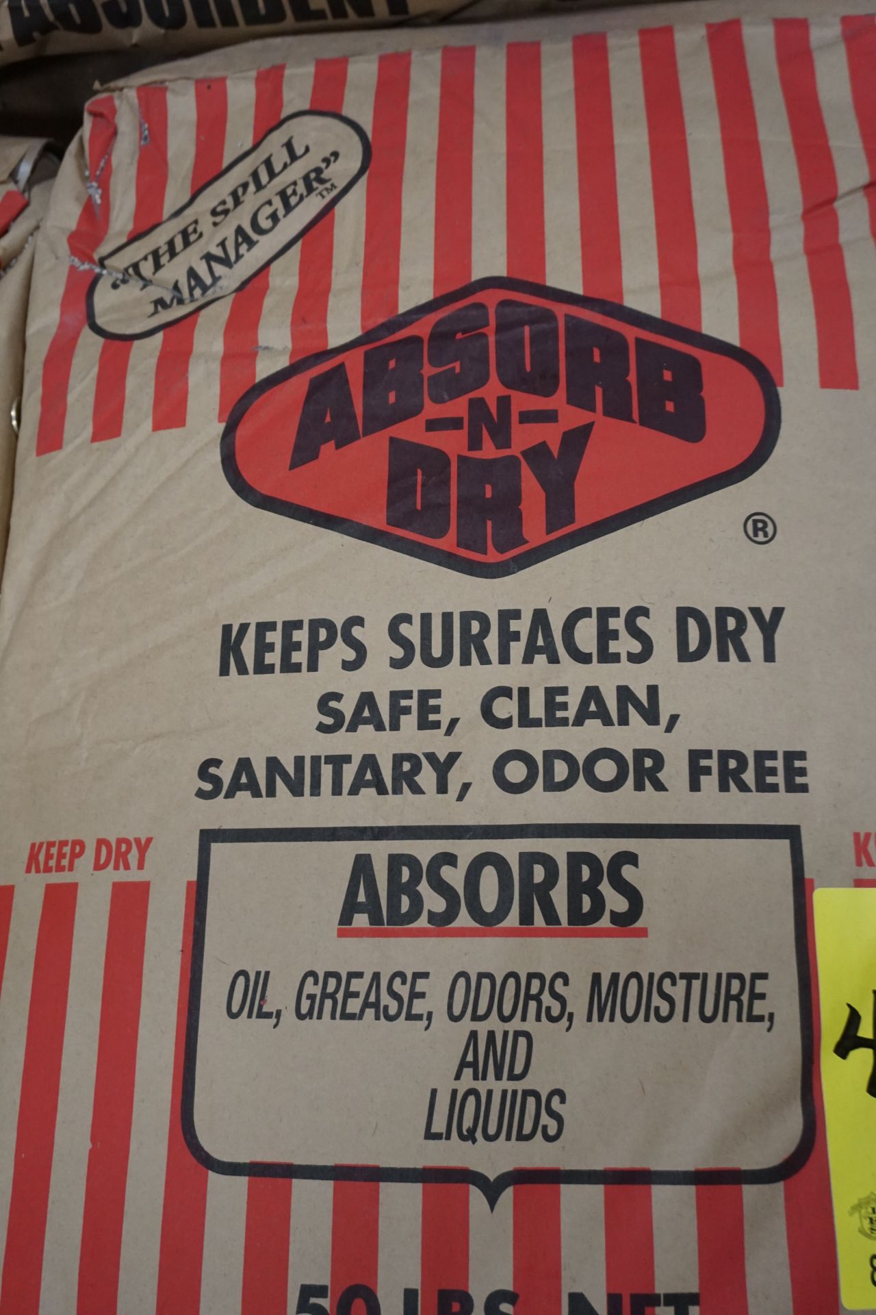 ABSORB N DRY (25) 50 LB BAGS - Image 2 of 2