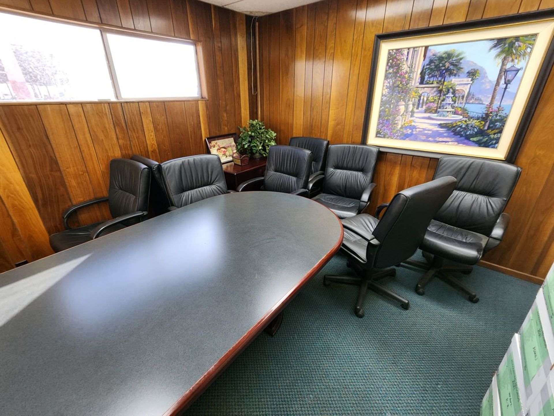 Conference Table W/ (8) Chairs - Image 3 of 4