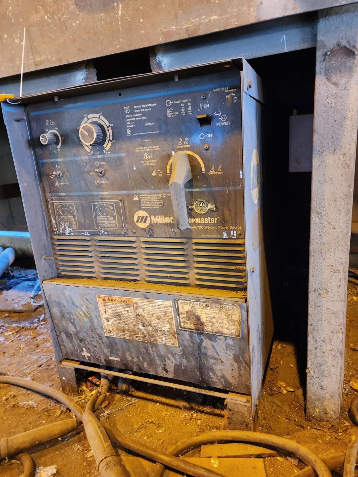 Miller 300 AC/DC AC/DC Welder 200/230/460V, 1PH, 60HZ, 300A - Image 3 of 5