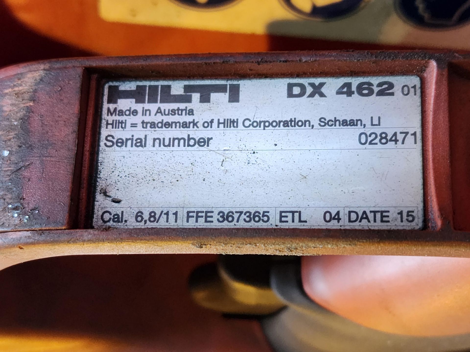 Hilti DX 462 Powder Actuated Marking Tool - Image 4 of 4