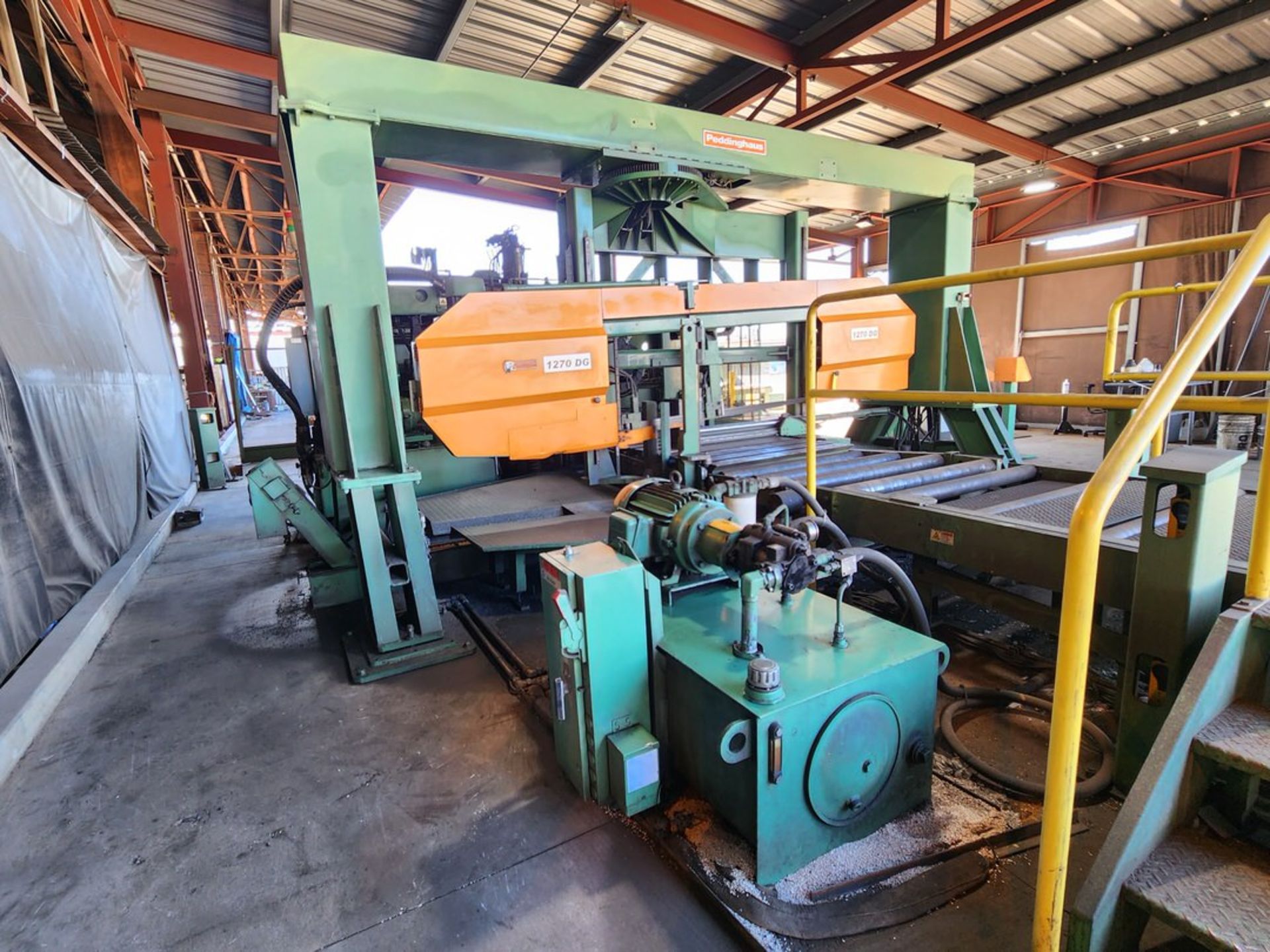 2010 Peddinghaus 1250/9 Drill Line with Transfer Conveyors & Peddinghaus 1270DGP Miter Band Saw - Image 6 of 66