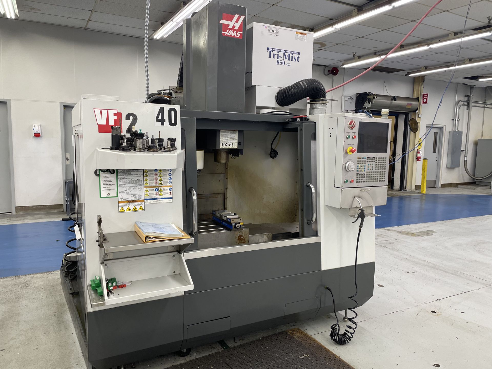 2010 HAAS VF2 CNC VERTICAL MACHINING CENTER