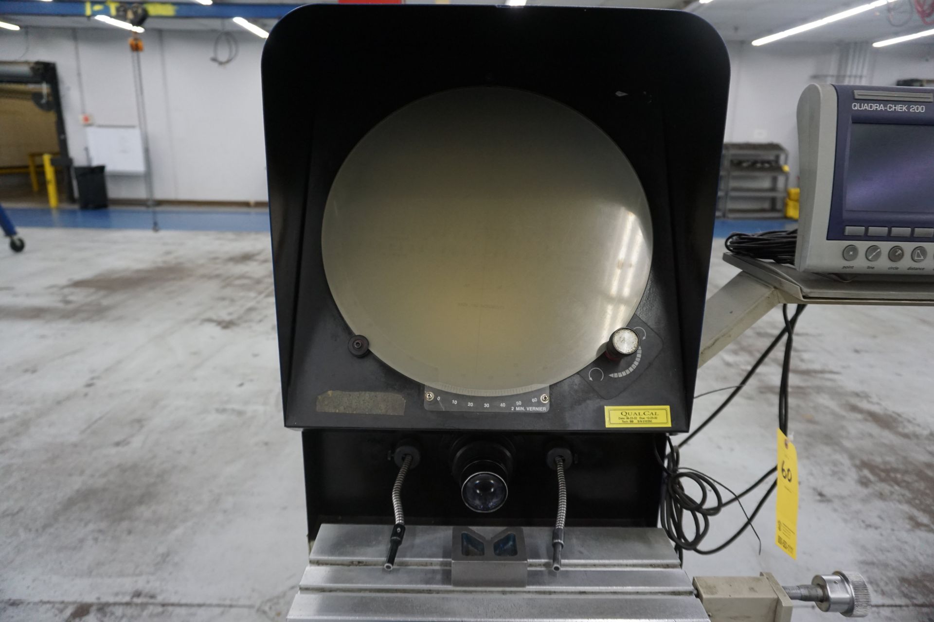 MITUTOYO OPTICAL COMPARATOR, MDL: PH-14LS, 16" SCREEN W/ STAND - Image 3 of 6