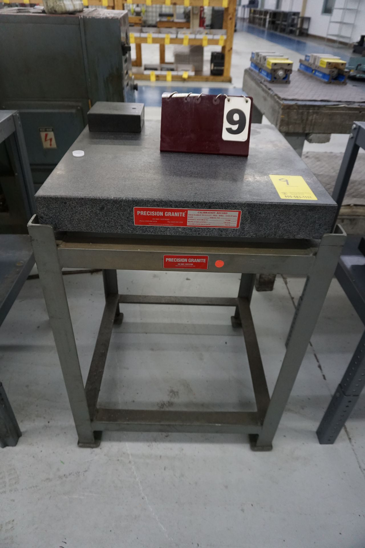 PRECISION SURFACE PLATE 24" X 24" W/ STAND