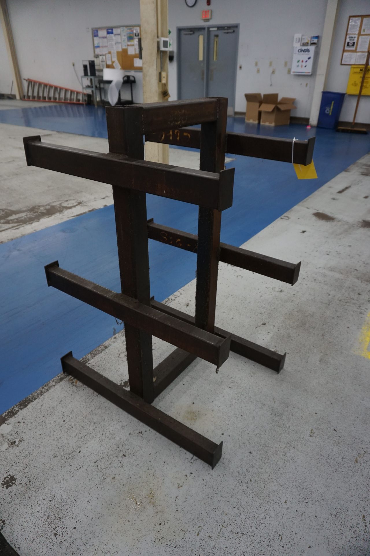 (2) MATERIAL RACKS, (1) 24" X 96" X 52" TALL, (1) 25" X 35" X 48" TALL - Image 2 of 2