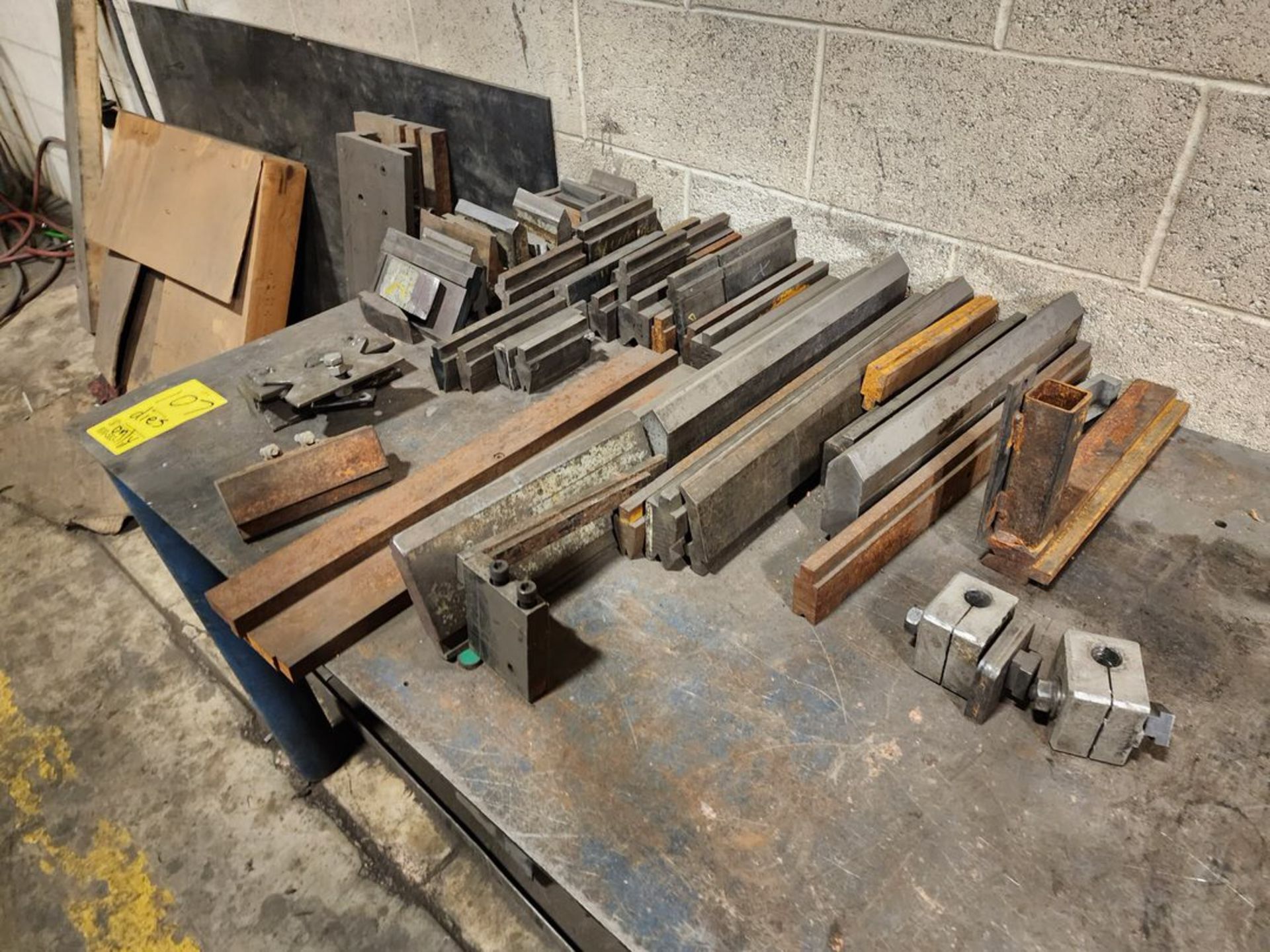 Press Brake Dies W/ (2) Matl. Tables - Image 18 of 21