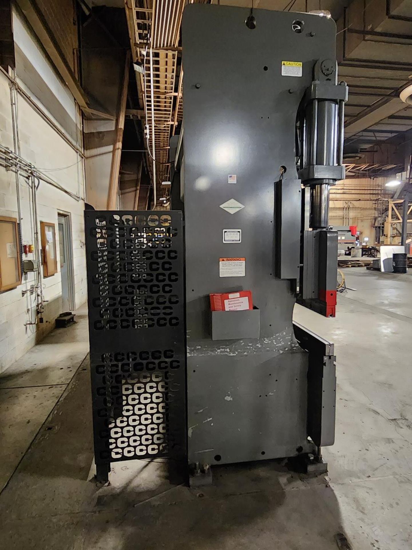 2015 Cincinnati 90PF+8 90 Ton x 10' CNC Press Brake w/ 5 Axis Back Guage, Fixed R Axis - Image 6 of 13