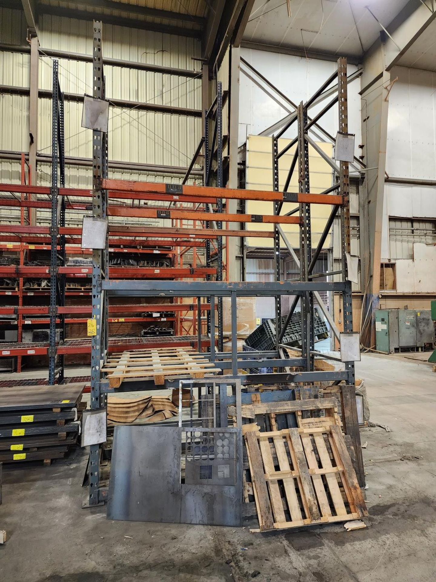 (4) Sections Of Pallet Racking (4) Uprights, 20' x 42"; (7) Uprights, 22' x 42"; (63-65) 108" - Image 8 of 15
