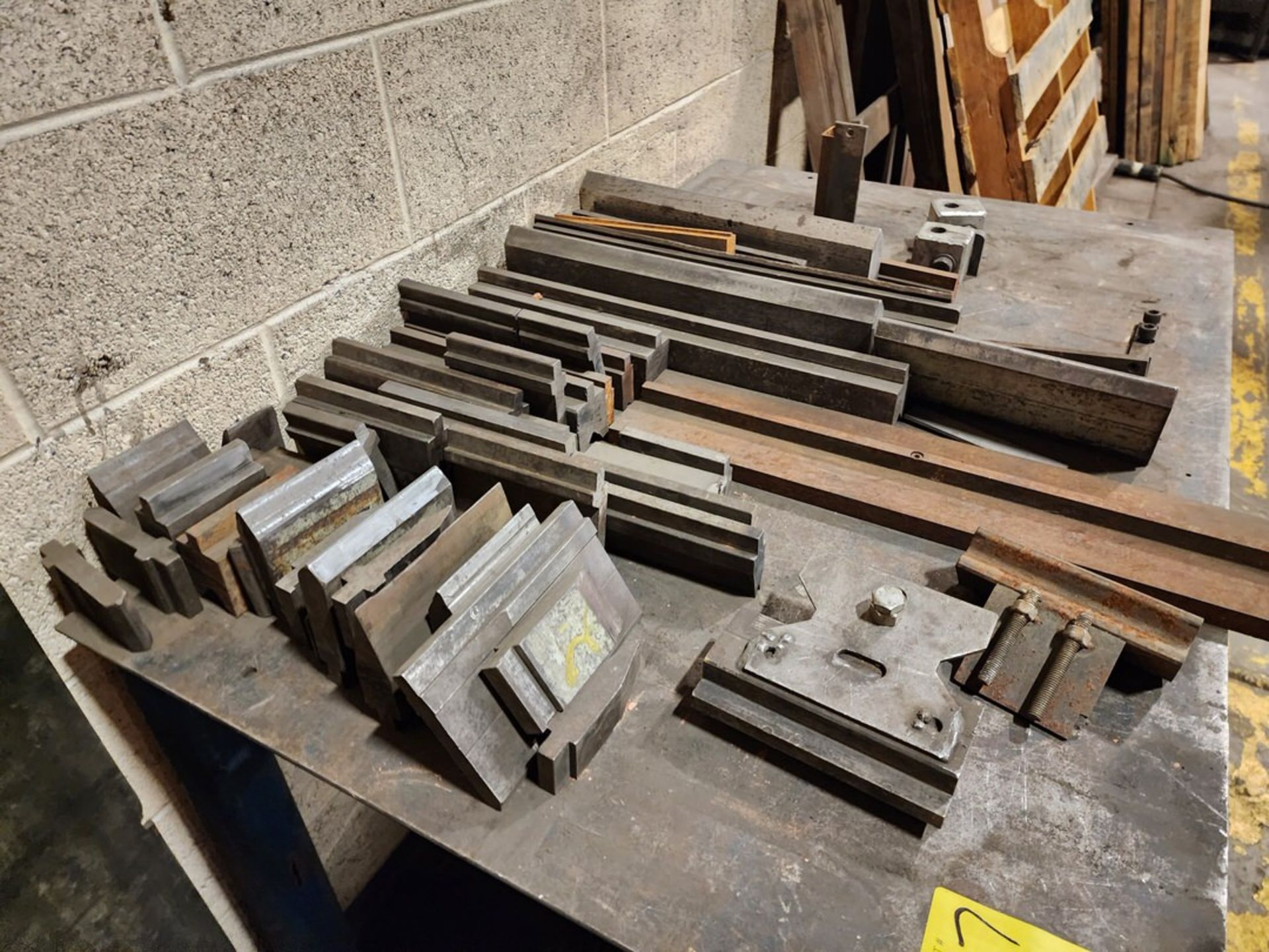 Press Brake Dies W/ (2) Matl. Tables - Image 16 of 21