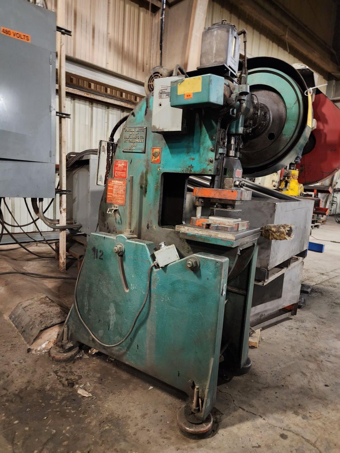 Havir D15 Punch Press 110V, 60HZ, 10A (No Tag) - Image 3 of 10