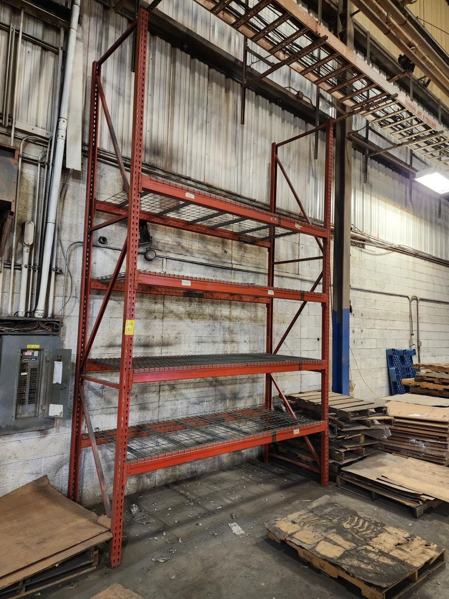 (2) Sections Of Pallet Racking (2) Uprights, 20' x 42"; (8) Crossbeams, 96"; (2) Uprights, 75" x - Image 6 of 7