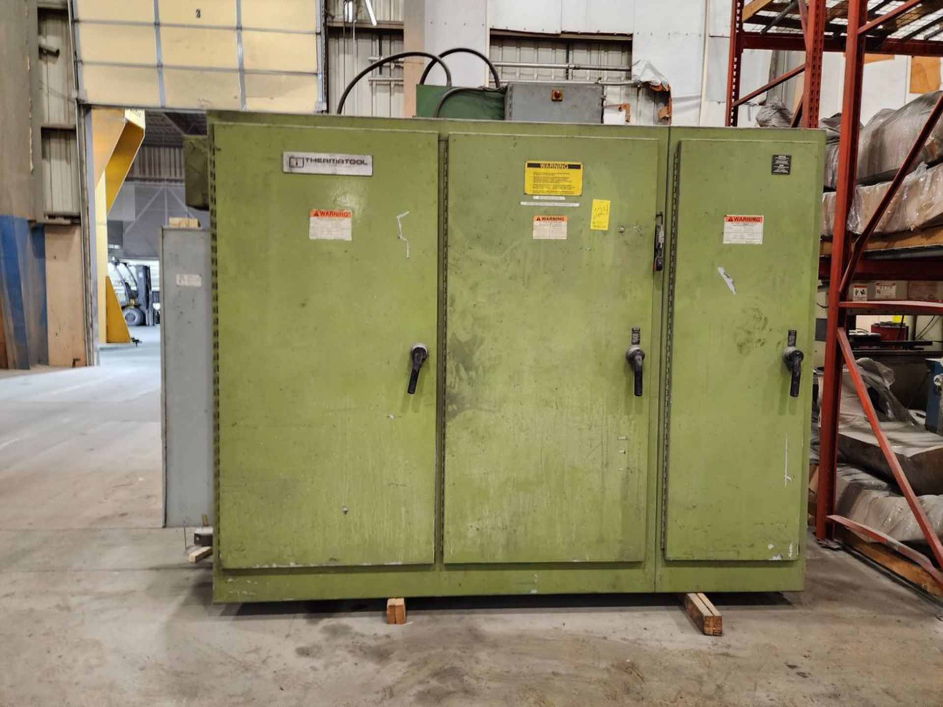 Thermatool Control Panel W/ McLean Ele Enclosure Air Conditioner, 220/230V, 50/60HZ, 1PH