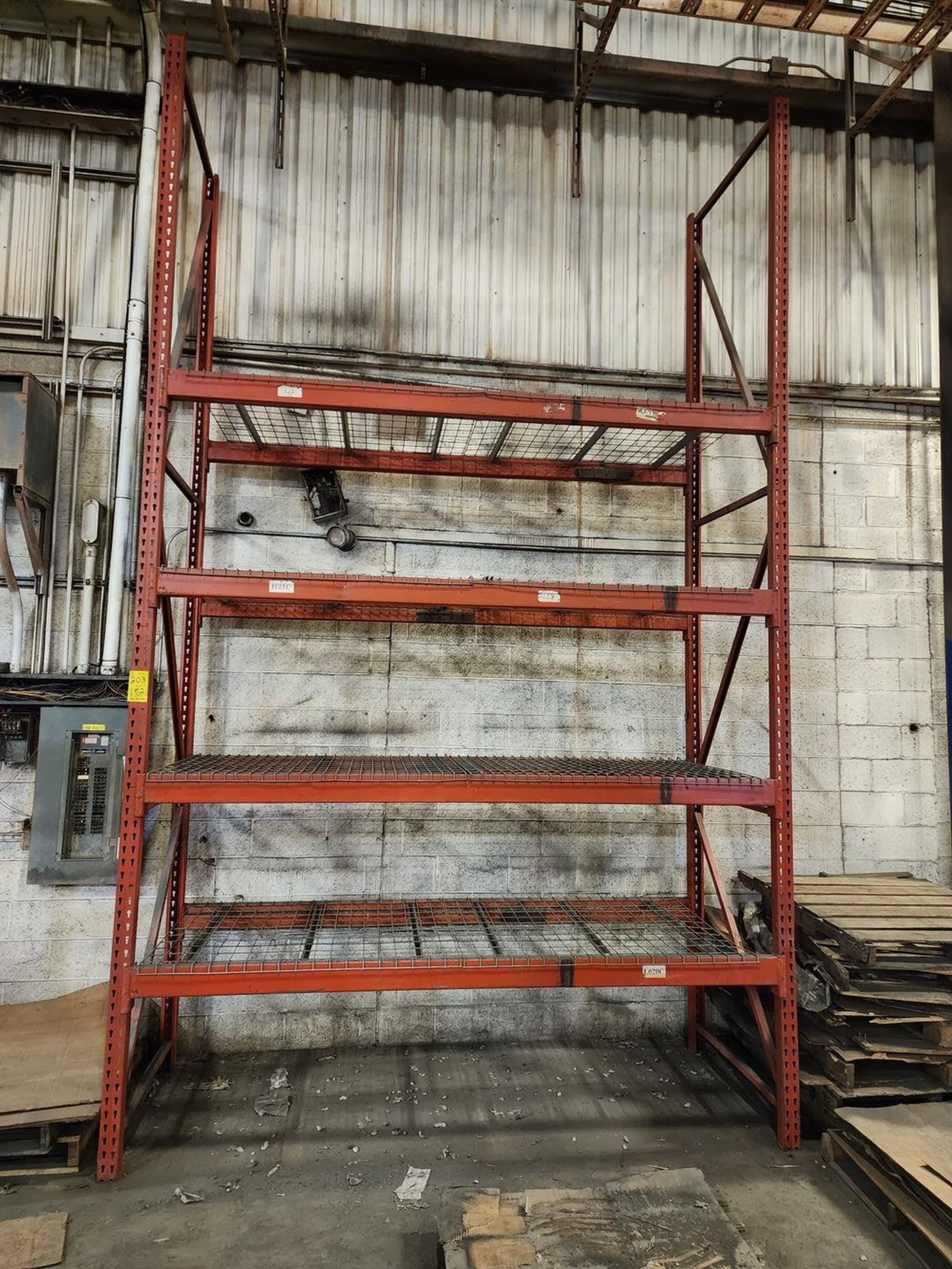 (2) Sections Of Pallet Racking (2) Uprights, 20' x 42"; (8) Crossbeams, 96"; (2) Uprights, 75" x - Image 5 of 7