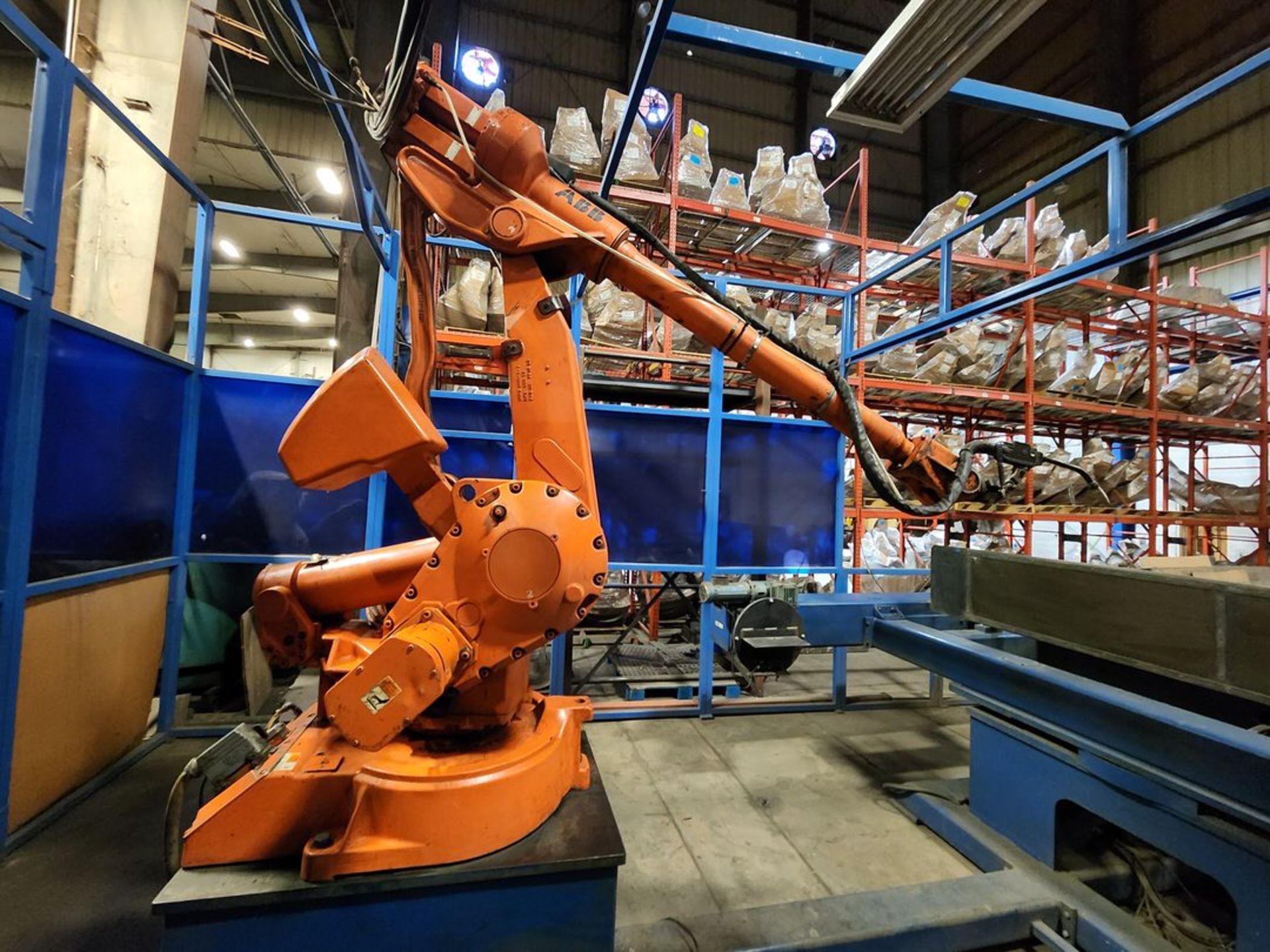 ABB IRB4400M98A Welding Robot 475V, 3PH, 50/60HZ7.2Kva, Net Wt: 250kg, Robotversion: IRB4400/L/10; - Image 9 of 42