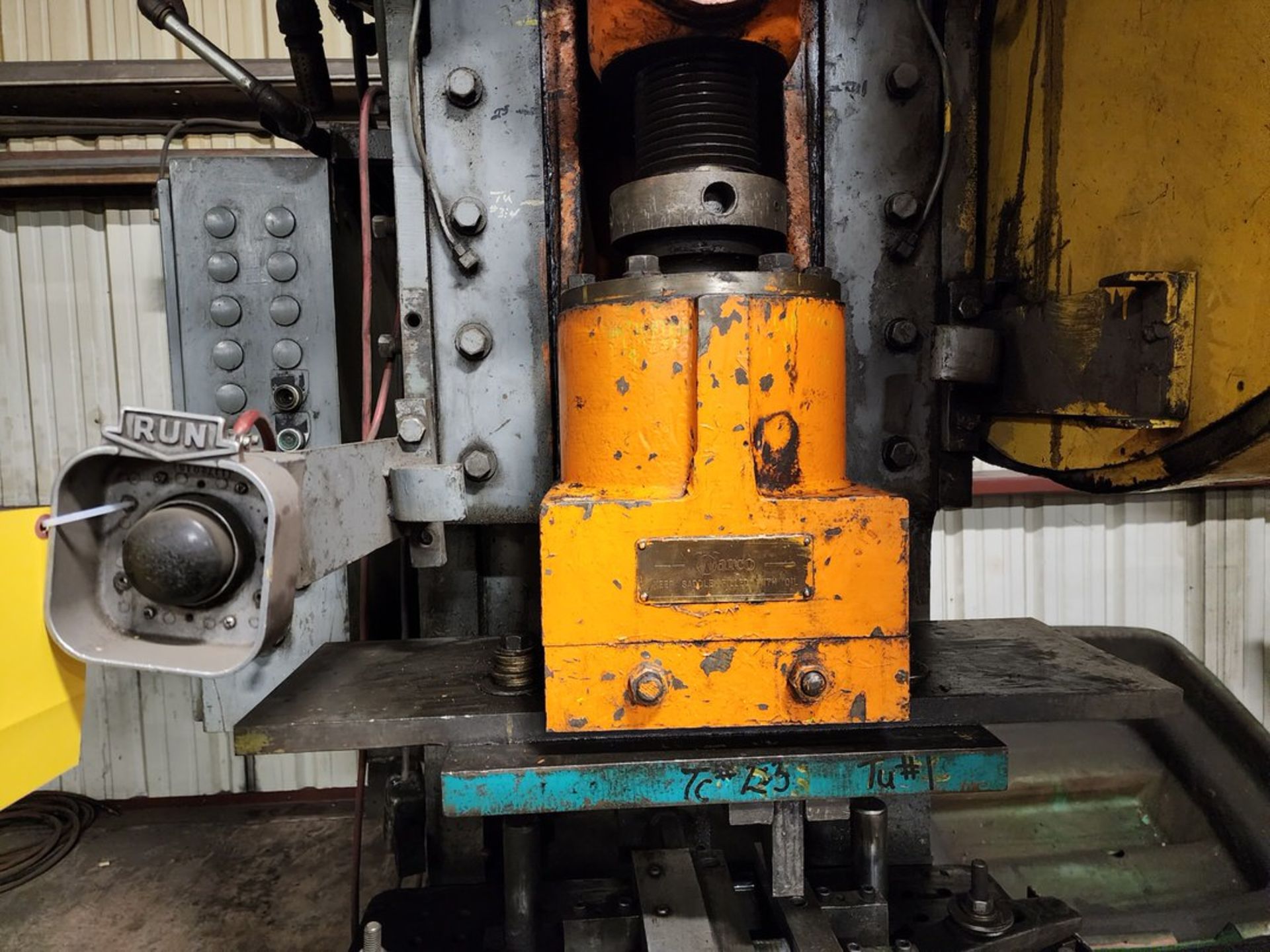 Warco Warco 75 75 Ton Punch Press 5" Stroke, 45 Stroke/Min, 16" Shut Height, 3" Slide Adjustment - Image 7 of 13