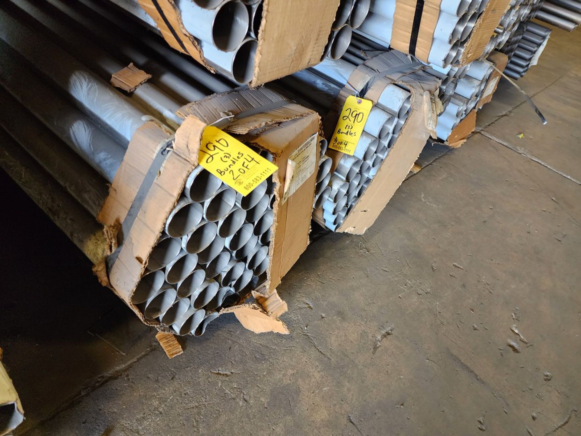 (3) Bundles Of S/S 3" Tubing x .047" x 20'L (171jts) W/ Cut-Offs, 24jts ) - Image 4 of 18