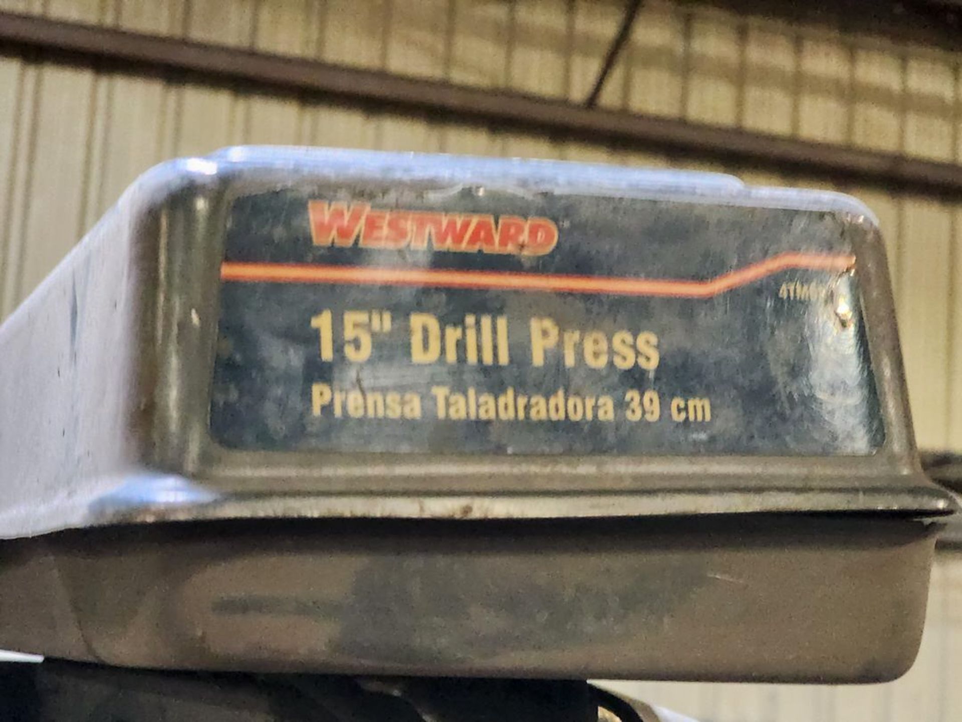 15" Drill Press 120V, 60HZ, 11A, 1-1/2HP; Missing Spindle Chuck & Cord Needs A Plug - Image 5 of 7