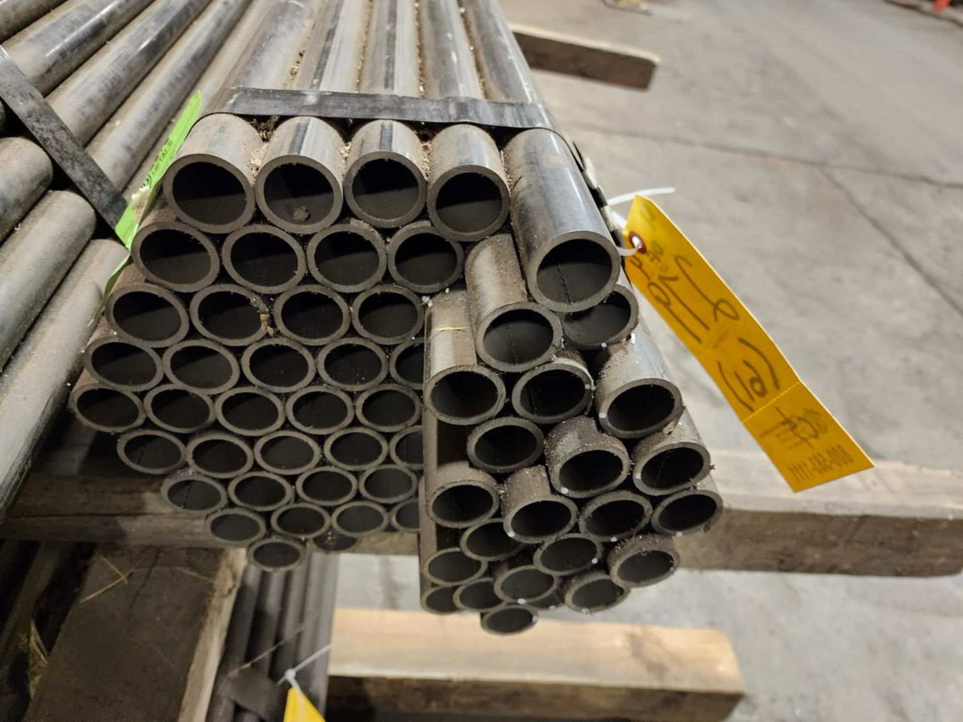 (4) Bundles Of CS 1" x .056" Tubing Sch40 (On Top Row) (91jts @ 78"L); (40jts @ 72"L); (61jts @ 84" - Image 5 of 9