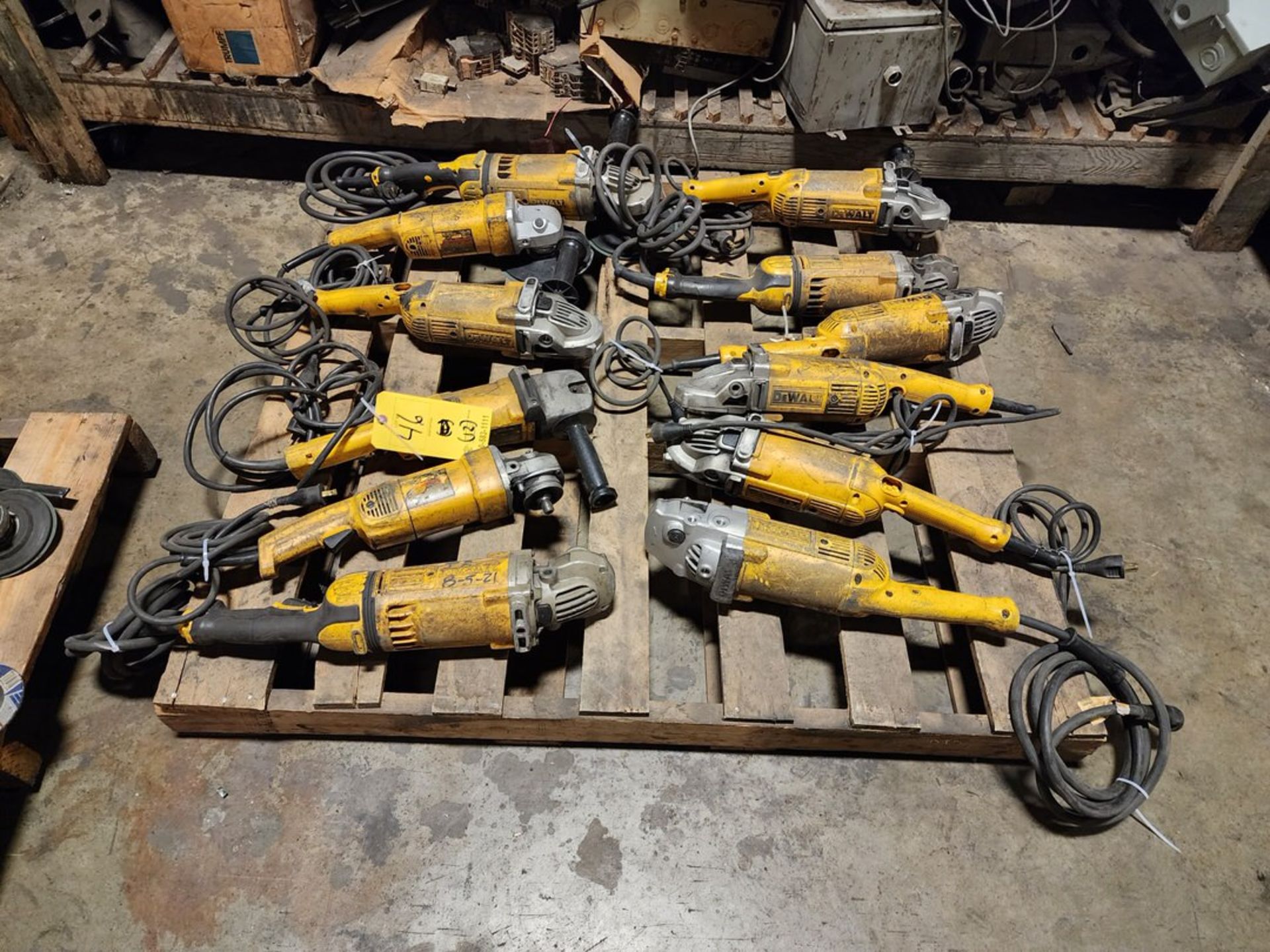 Dewalt (12) 7" Angle Grinders