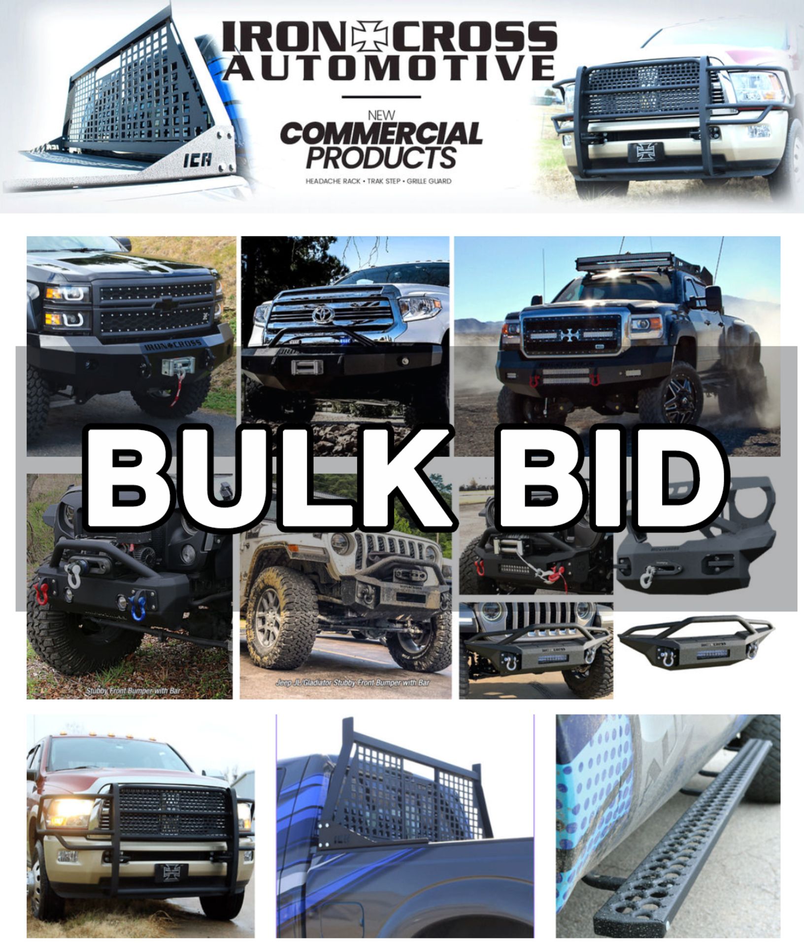 BULK BID - ALL INVENTORY & FINISHED GOODS LOTS 600-714, DOES NOT INCLUDE LOT 713