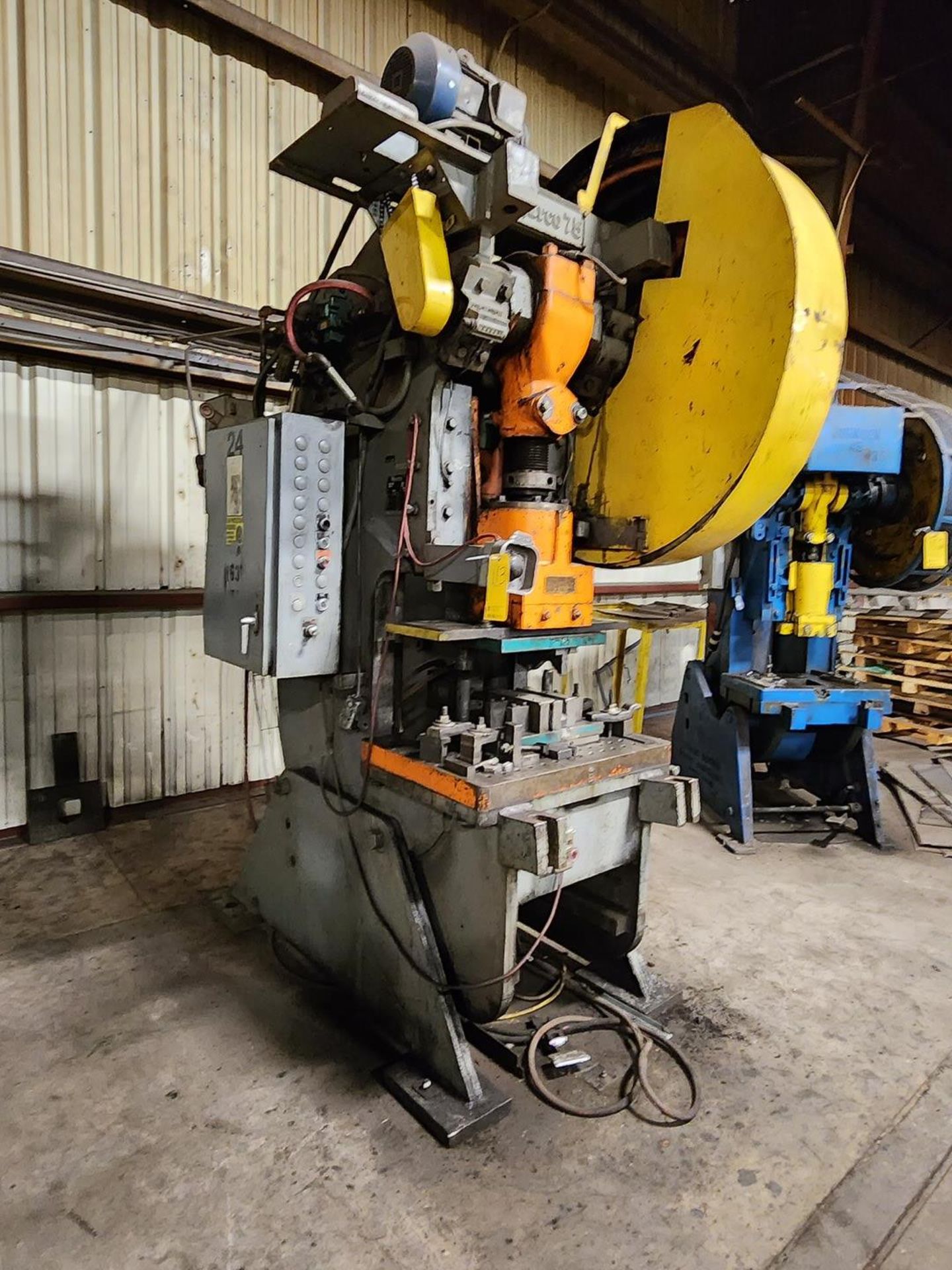 Warco Warco 75 75 Ton Punch Press 5" Stroke, 45 Stroke/Min, 16" Shut Height, 3" Slide Adjustment - Image 3 of 13