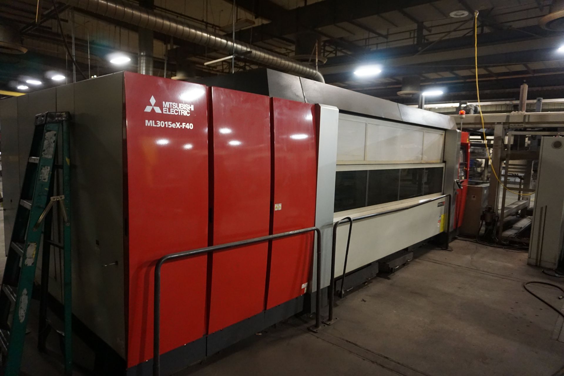 2016 MITSUBISHI ML3015EX-F40(S) FIBER LASER, 5' X 10' WITH DUAL CART LOAD AND UNLOAD CELL - Image 2 of 81