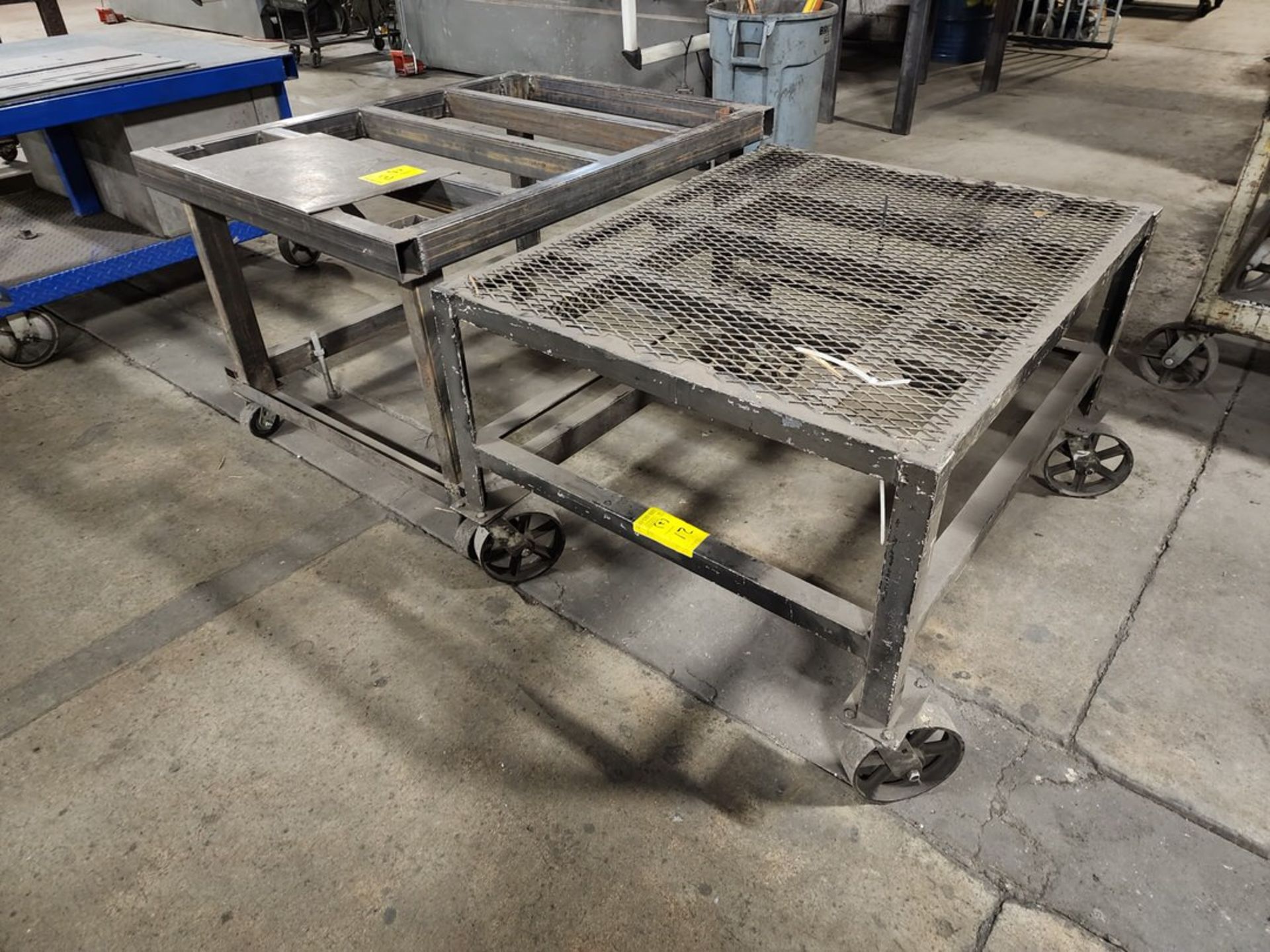 (2) Rolling Stl Matl Tables - Image 2 of 4