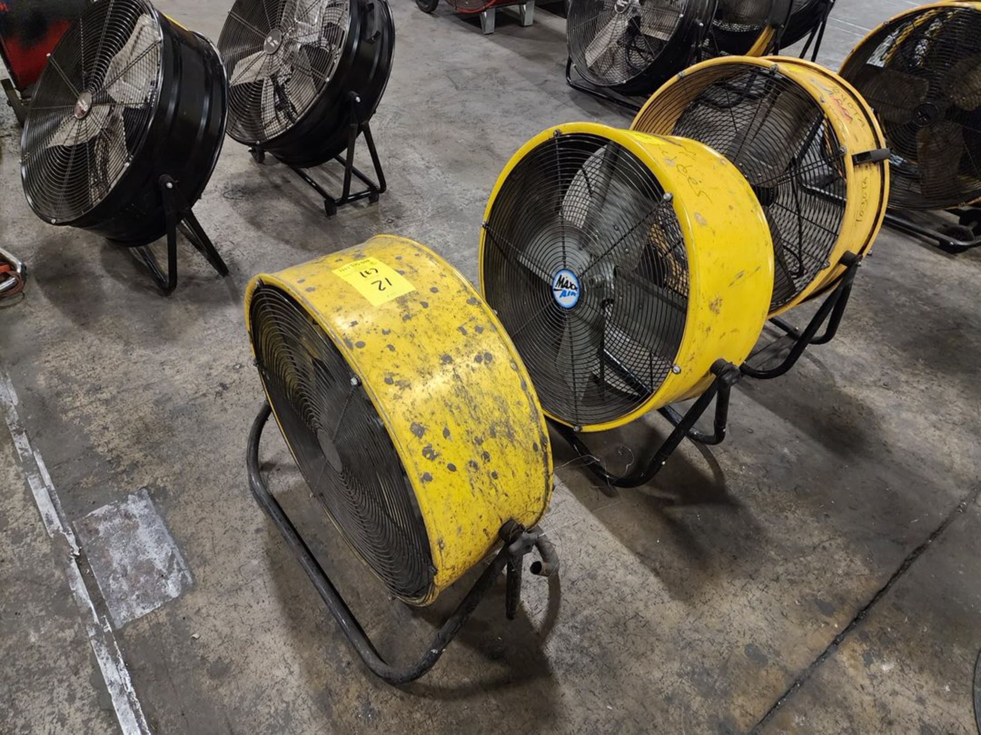 (3) 24" Drum Fans