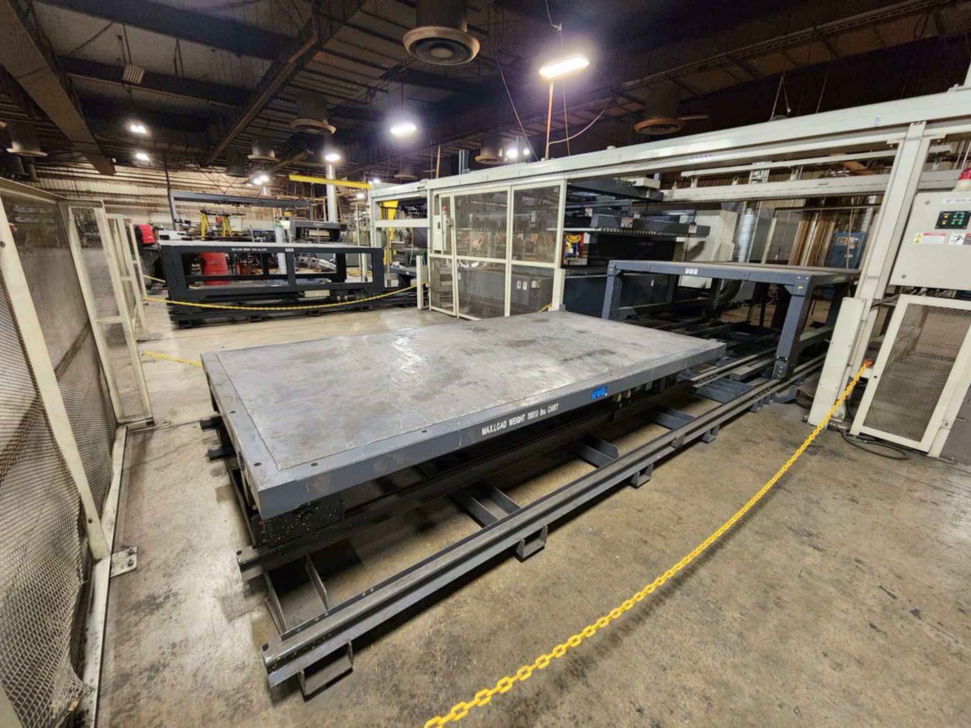 2016 MITSUBISHI ML3015EX-F40(S) FIBER LASER, 5' X 10' WITH DUAL CART LOAD AND UNLOAD CELL - Image 30 of 81