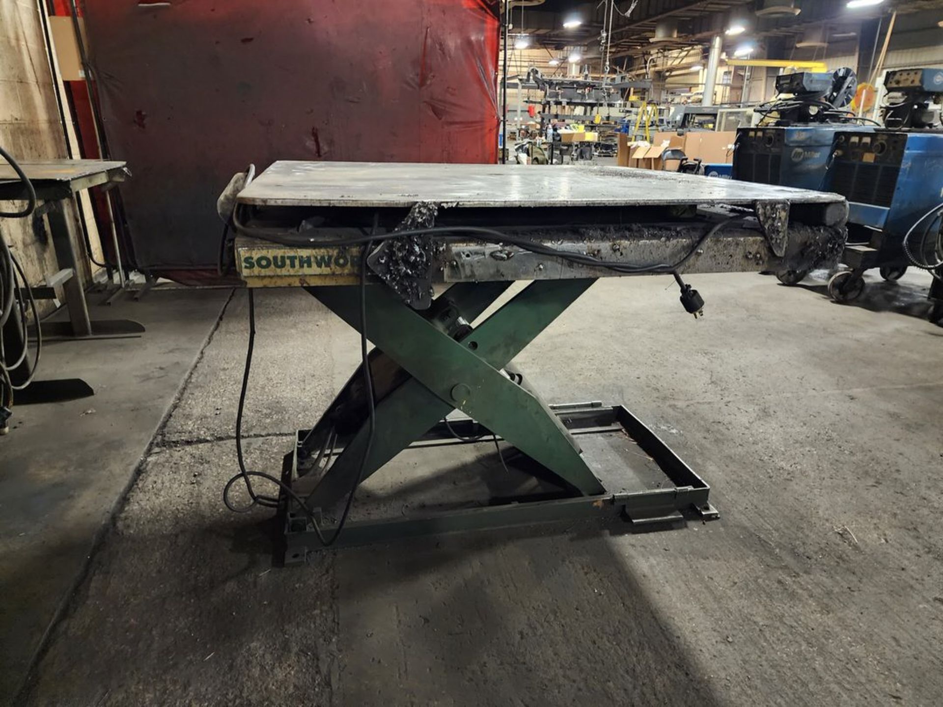 Southworth LS4-36 Hyd Scissor Lift Table 3500lbs Cap. - Image 5 of 6