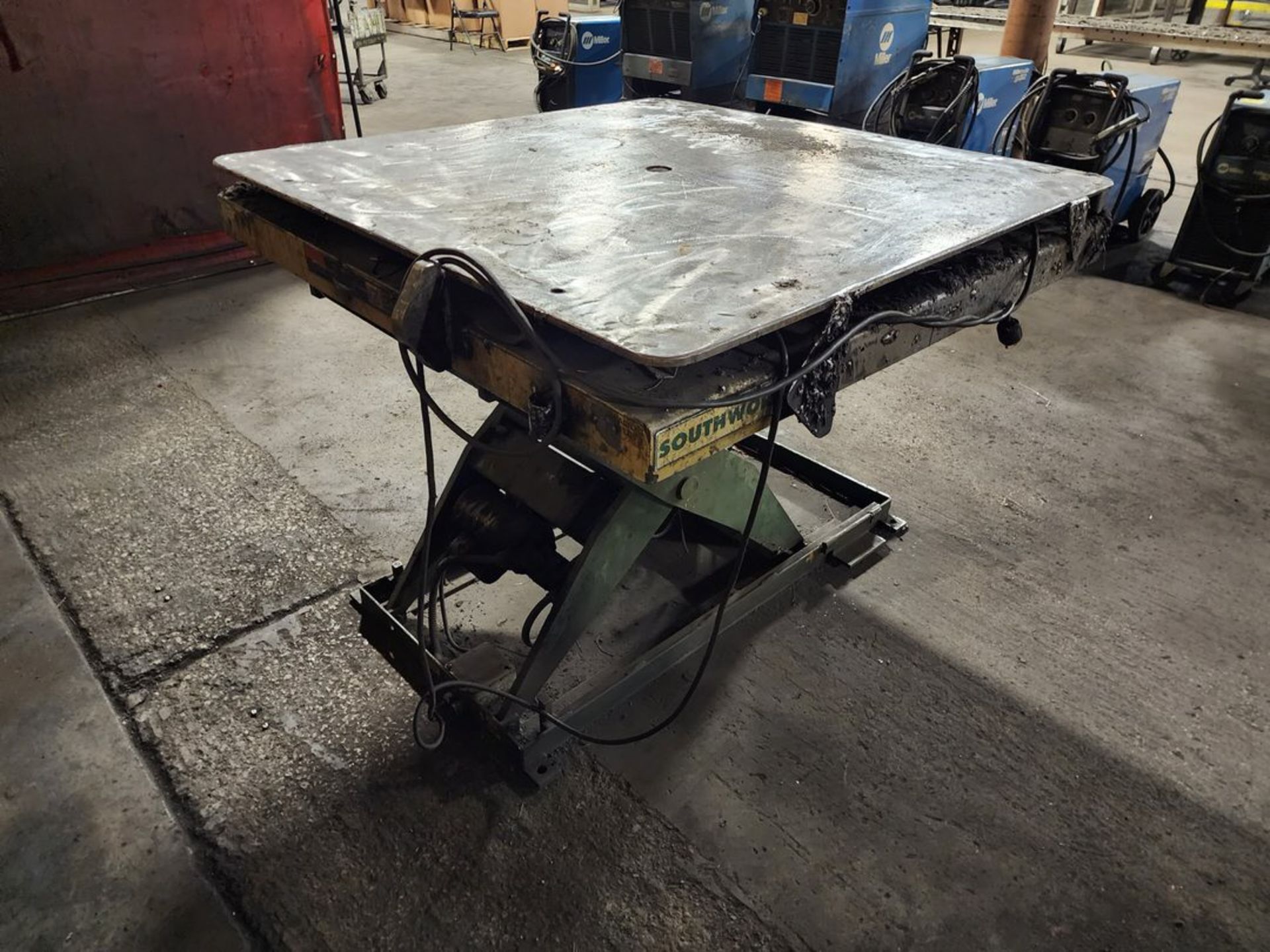 Southworth LS4-36 Hyd Scissor Lift Table 3500lbs Cap. - Image 4 of 6