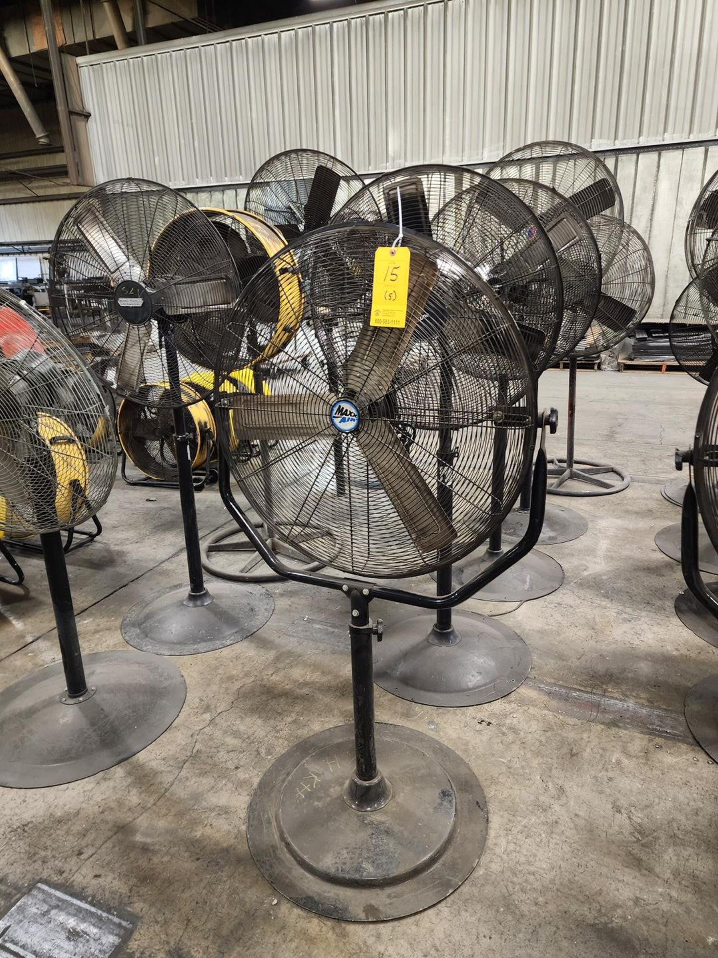 (5) Assorted Pedestal Fans