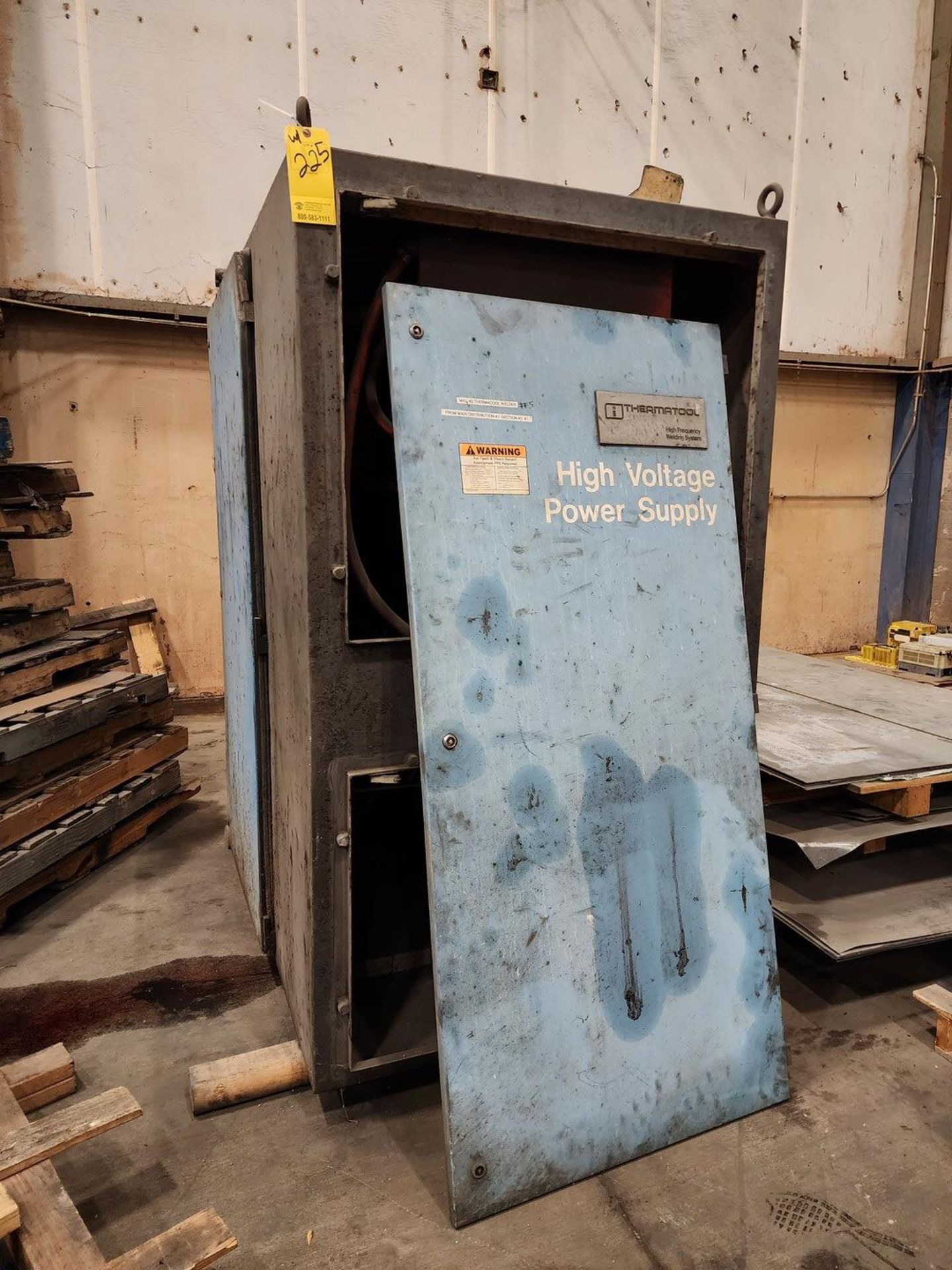 Thermatool Solid State HF Welder (Parts Only) (No Tag); W/ Power Supply Unit - Image 14 of 17