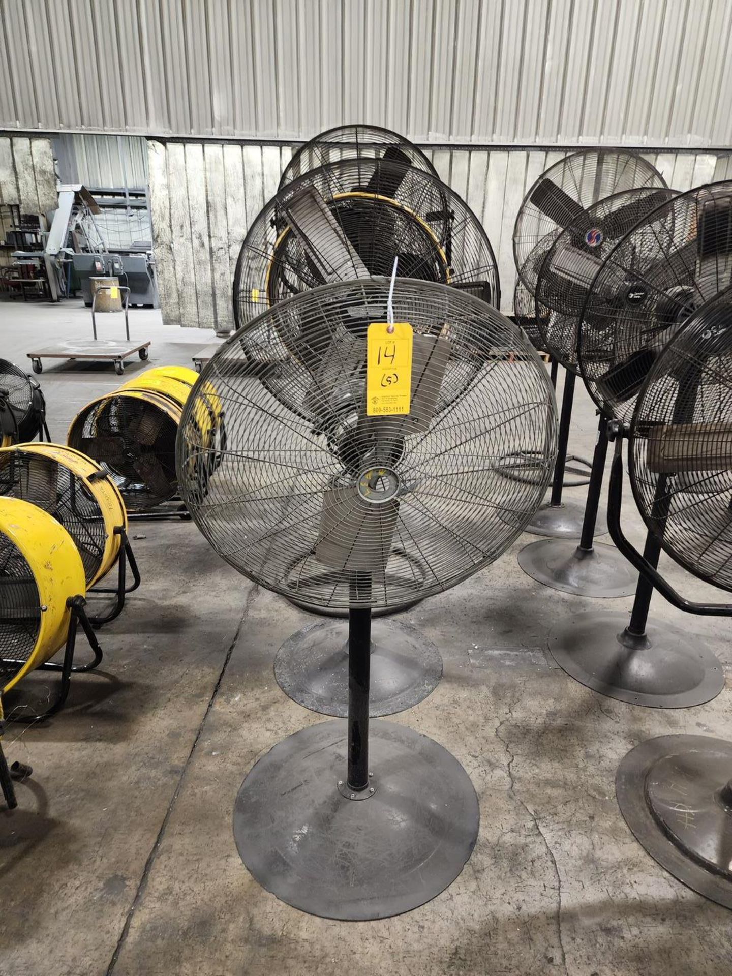 (5) Assorted Pedestal Fans - Image 2 of 3