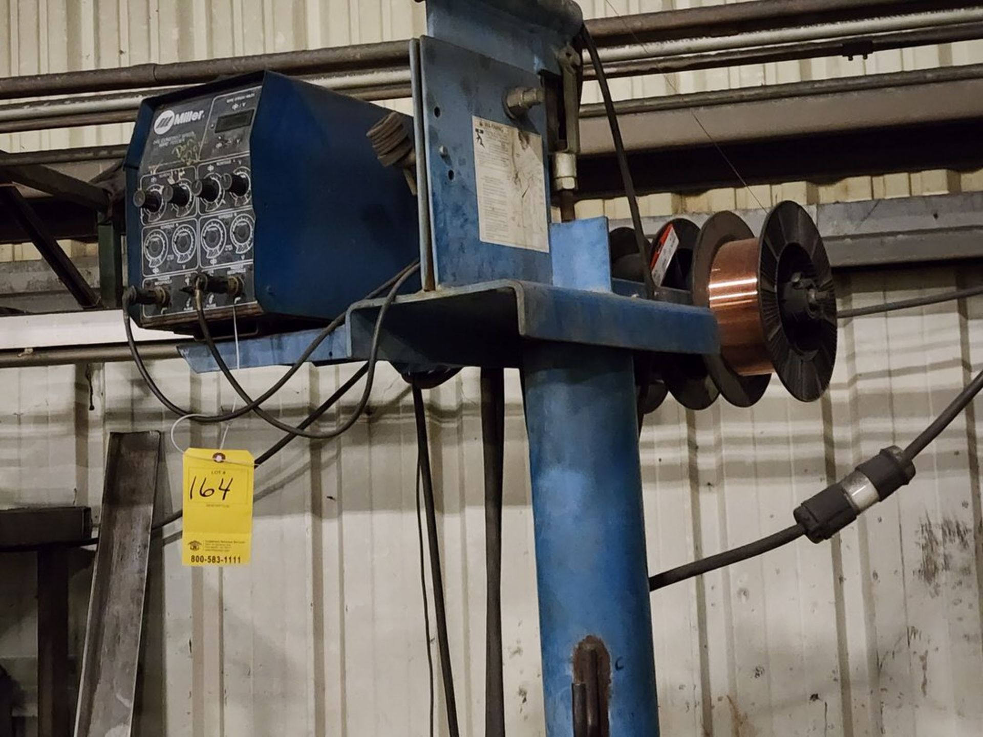 Miller Deltaweld 300 Mig Welder 200/230/460V, 46.3/42/21A, 3PH, 60HZ; W/ Miller 24V Wire Feeder; - Image 11 of 20