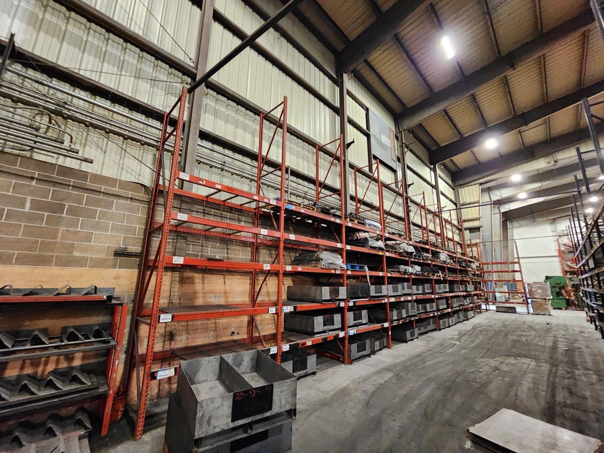 (4) Sections Of Pallet Racking, CONTETNS OF RACK NOT INCLUDED - Image 9 of 13