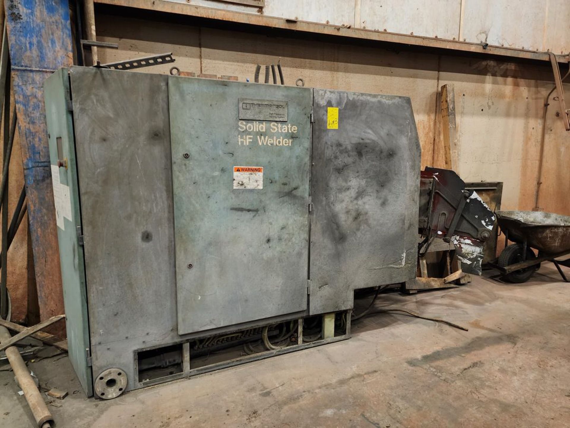 Thermatool Solid State HF Welder (Parts Only) (No Tag); W/ Power Supply Unit