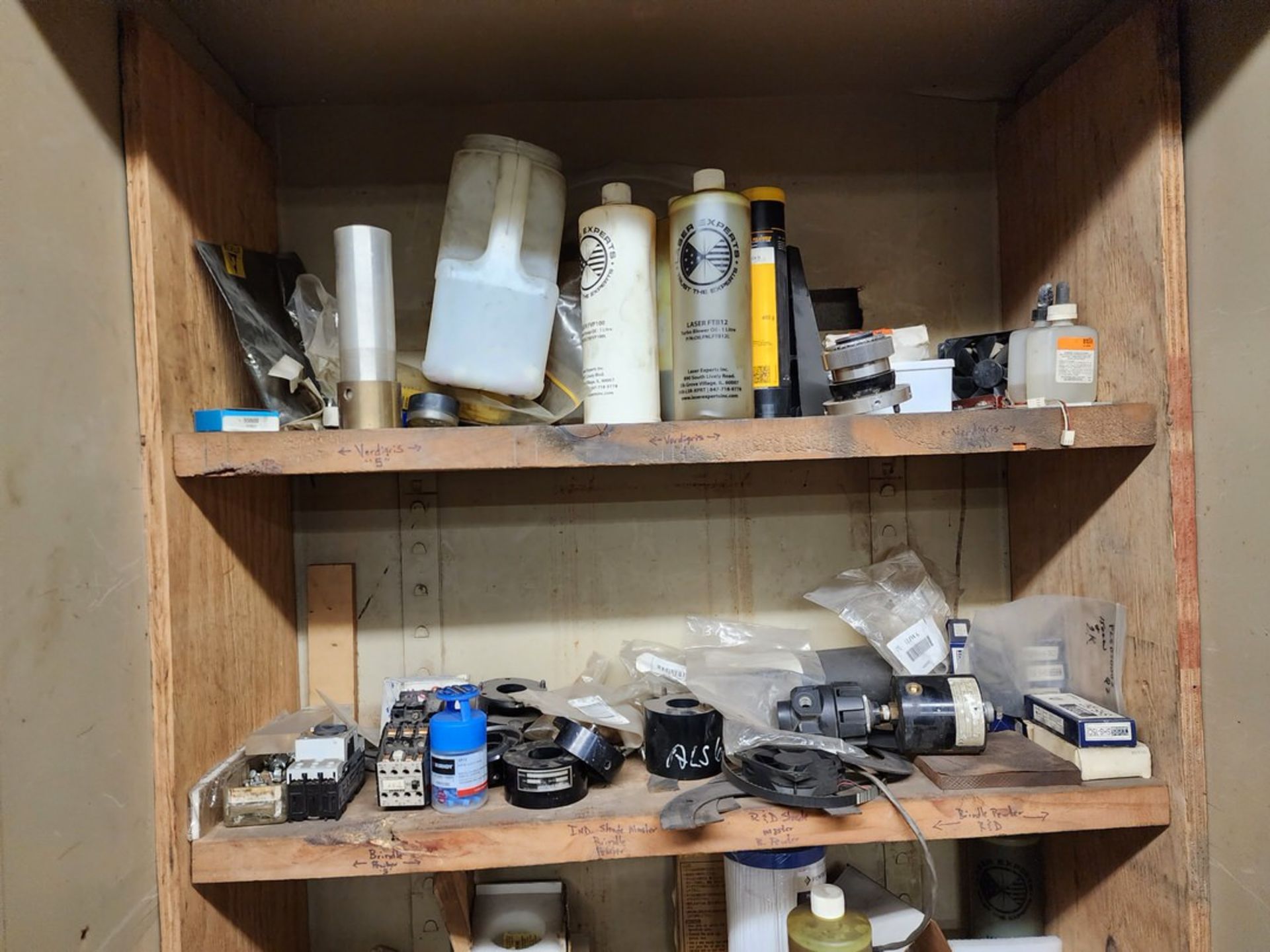 Contents Of Room To Include But Not Limited To: (4) Matl. Lockers, Assoreted Ele Components, - Image 47 of 58