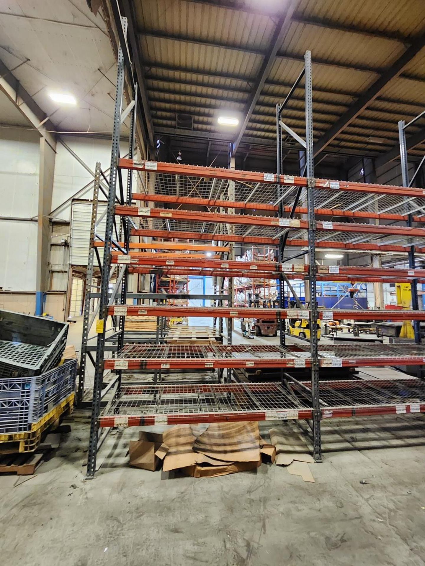 (4) Sections Of Pallet Racking, CONTETNS OF RACK NOT INCLUDED - Image 5 of 13