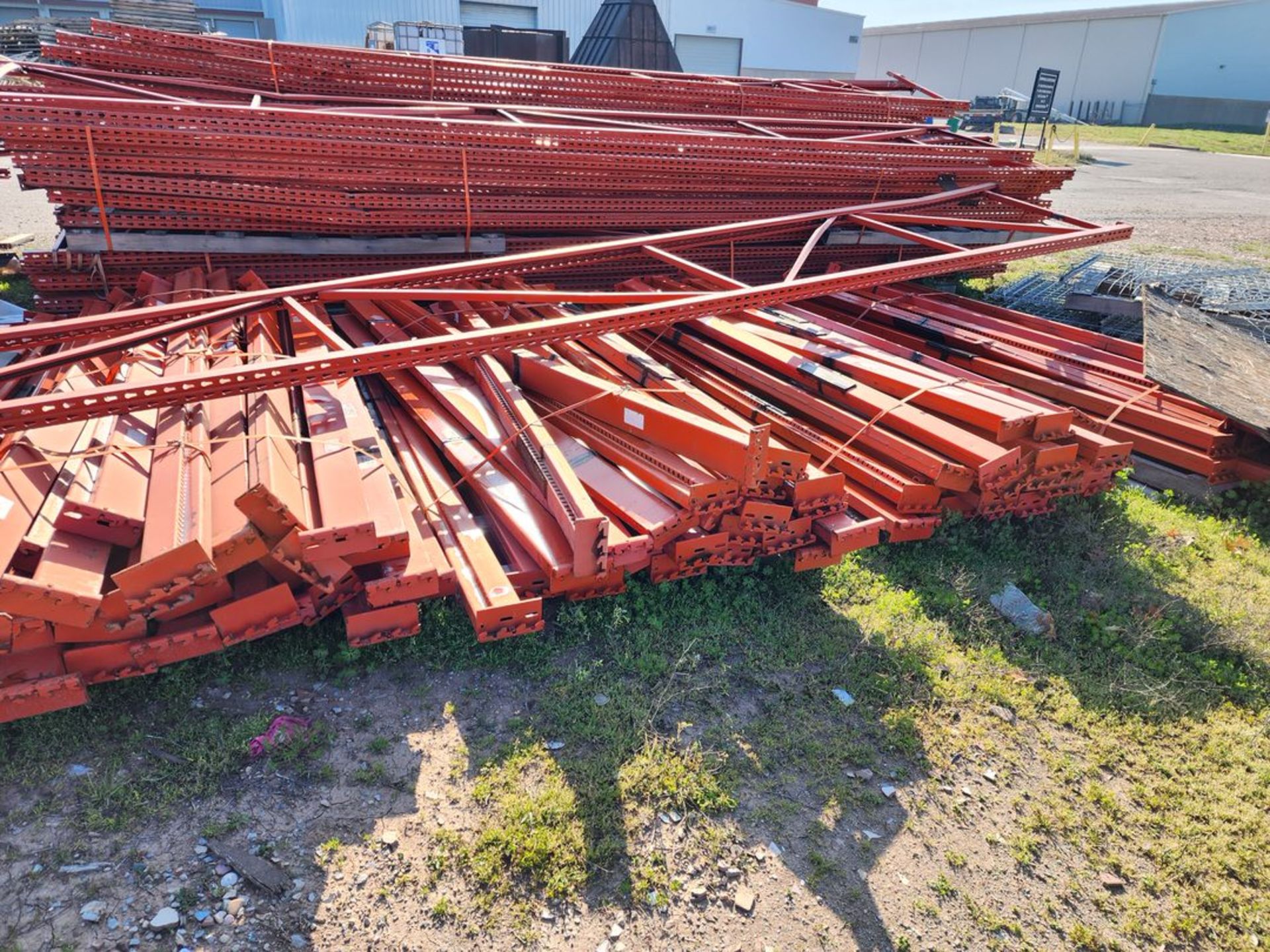 Assorted Pallet Racks Approx. (35) Uprights, Range: Up To 22'H x 48"; Approx. (200+) Crossbeams, - Image 9 of 19