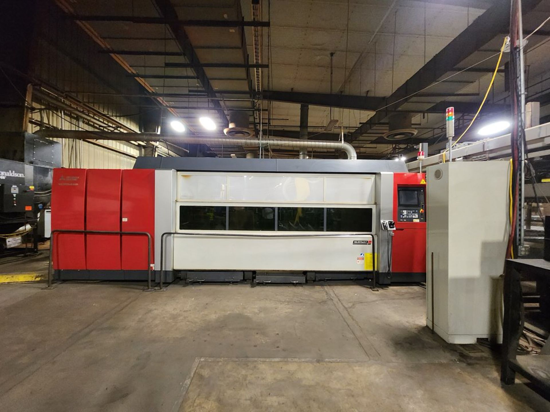 2016 MITSUBISHI ML3015EX-F40(S) FIBER LASER, 5' X 10' WITH DUAL CART LOAD AND UNLOAD CELL - Image 3 of 81