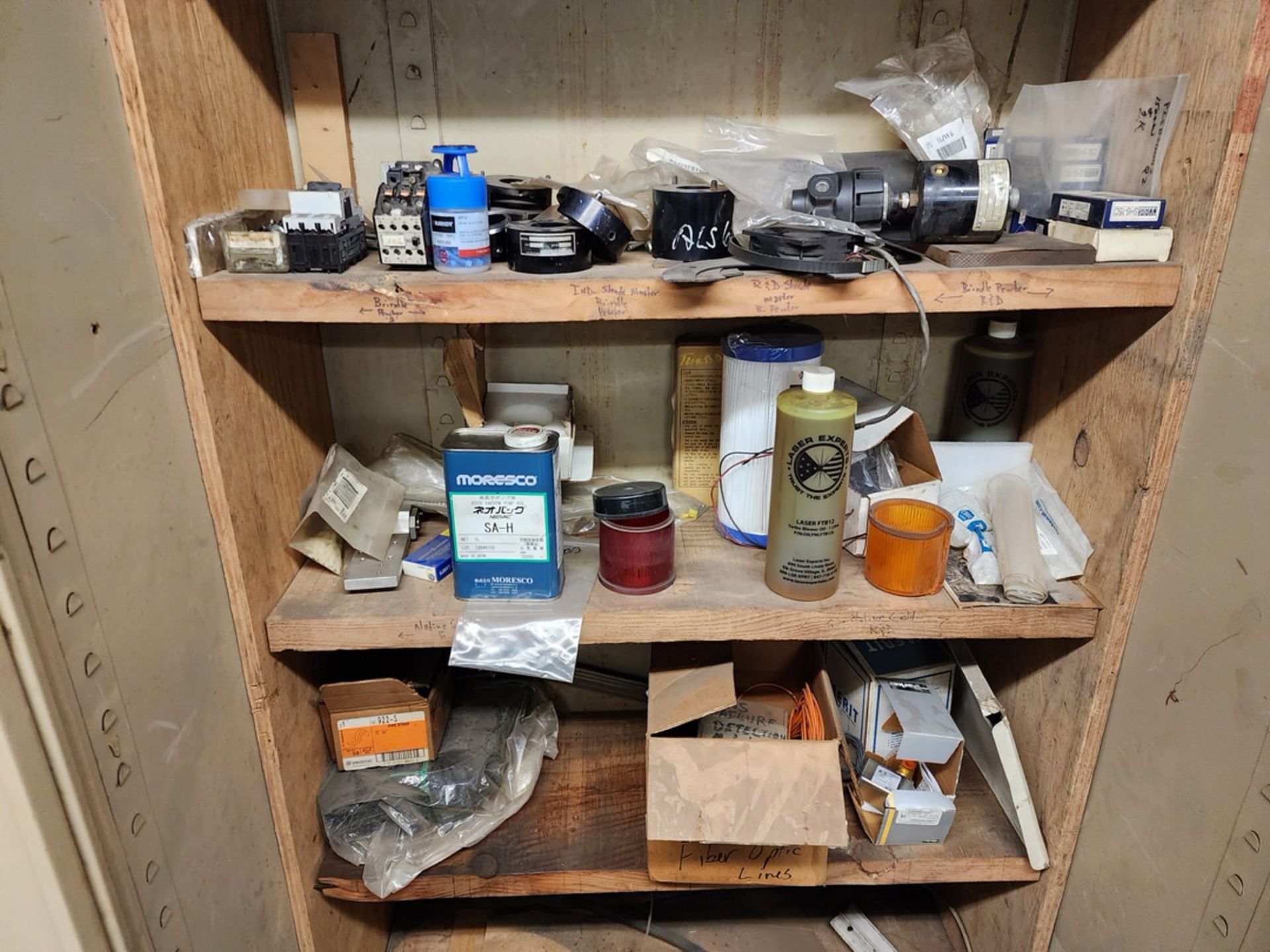 Contents Of Room To Include But Not Limited To: (4) Matl. Lockers, Assoreted Ele Components, - Image 46 of 58