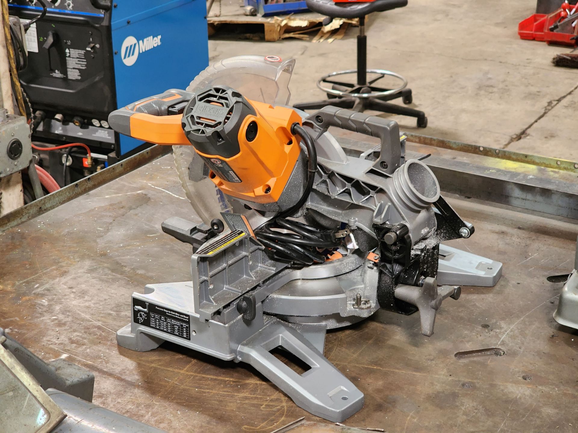 Ridgid R4113 10" Chop Saw 120V, 60HZ, 15A, RPM:5000 - Image 5 of 5