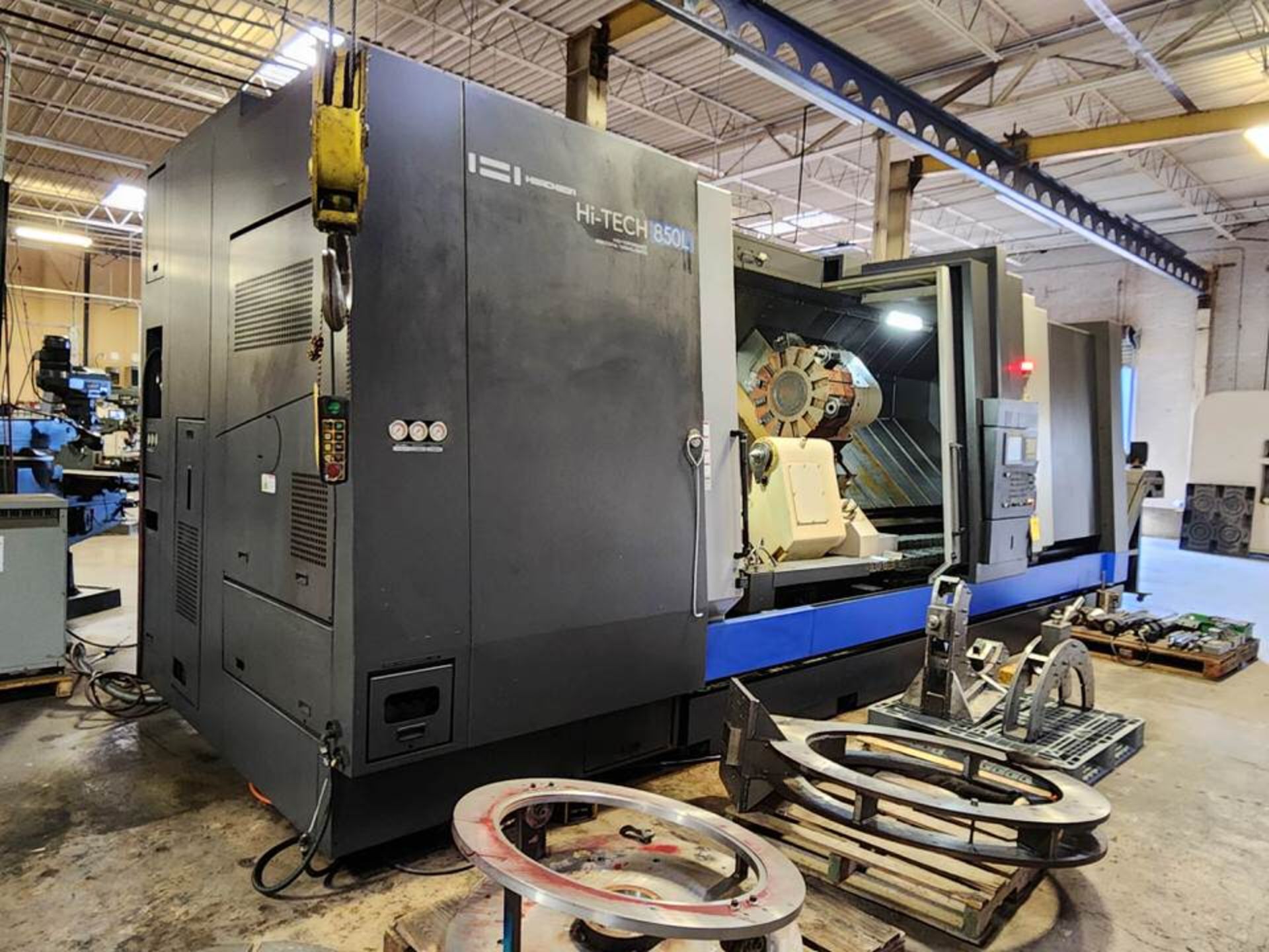 2014 Hwacheon Hitech 850L CNC LATHE - Image 4 of 81